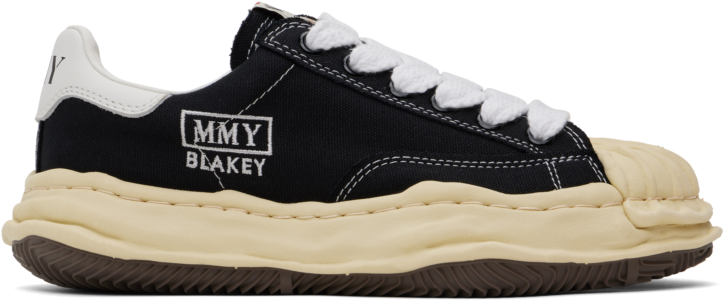 Black Blakey VL OG Sole Canvas Low-Top Sneakers