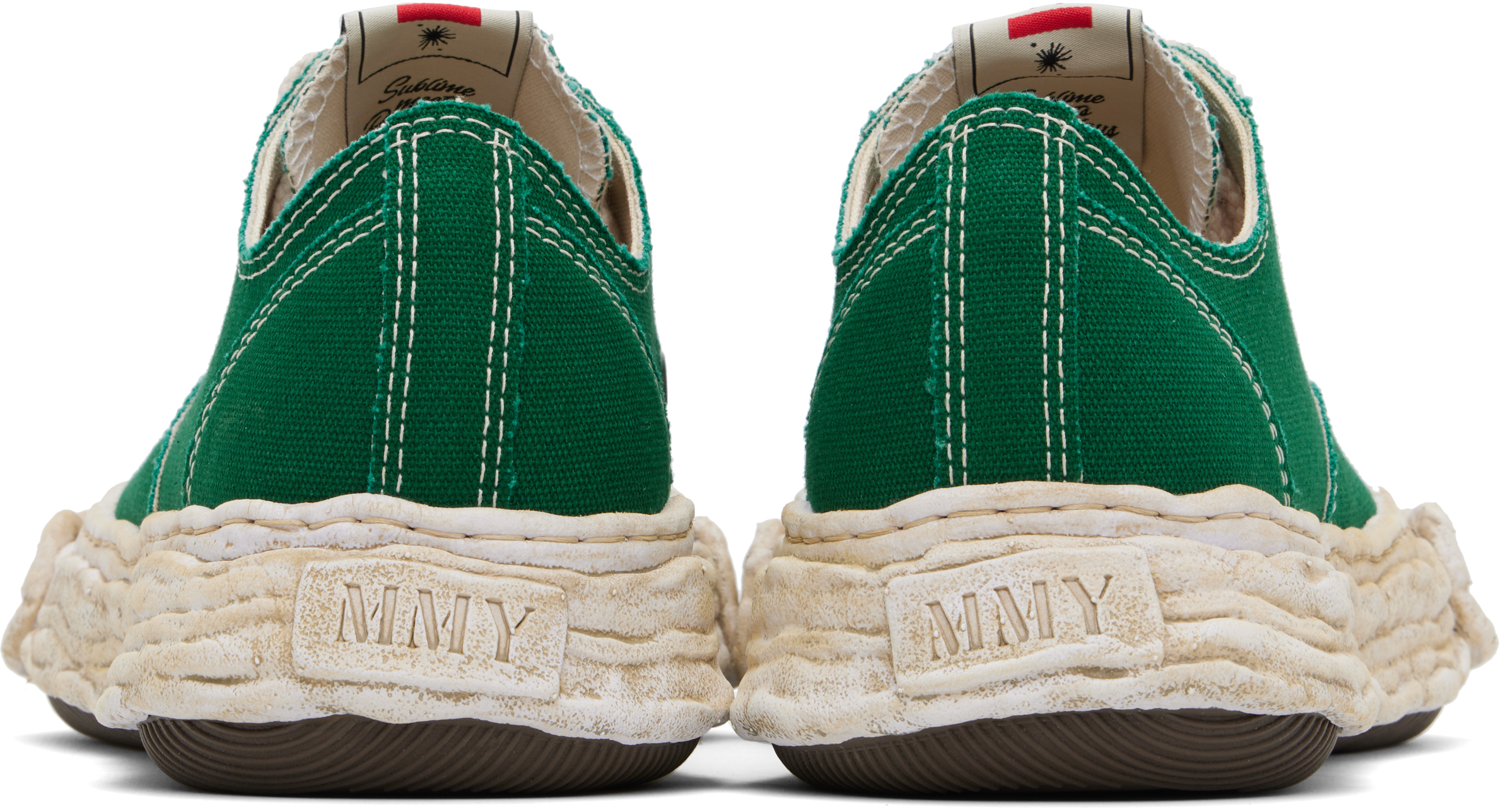 Miharayasuhiro Maison Mihara Yasuhiro Peterson 23 Low Top Sneaker In Green
