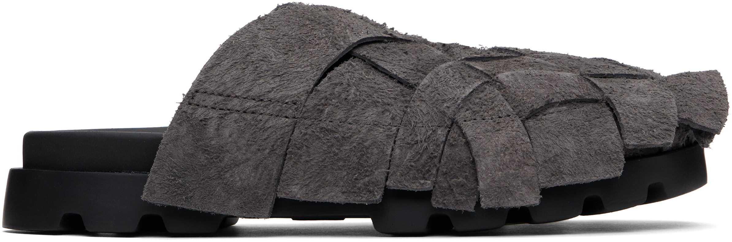 【関税込み】CAMPERLAB グレー Brutus サンダル Brutus Grey Clogs for Women - Spring/Summer collection