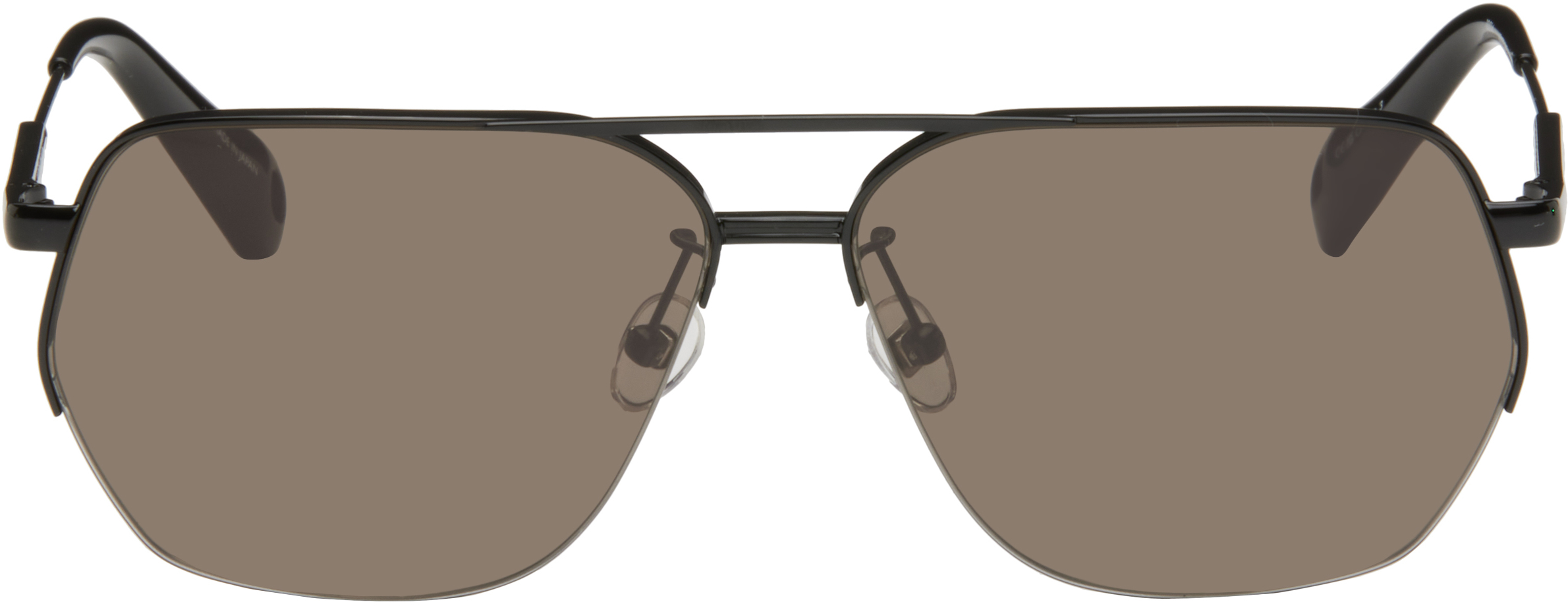 Black 'Les lunettes Aviador' Sunglasses