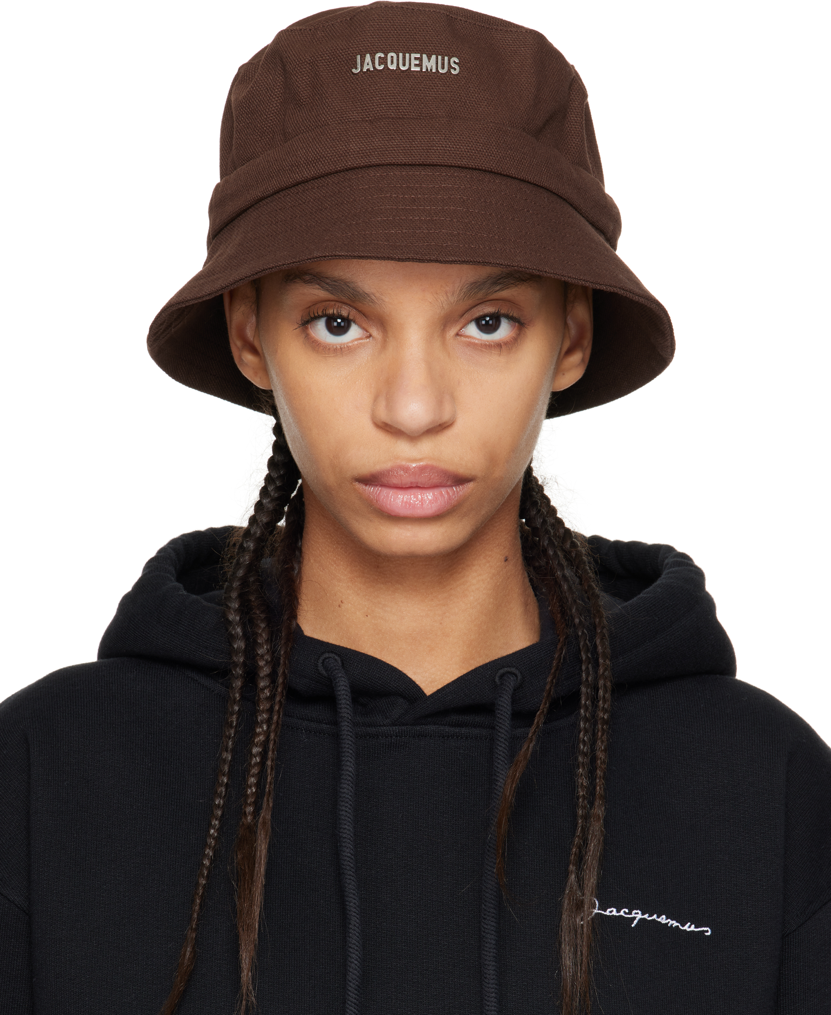 Jacquemus Brown 'the Gadjo' Bucket Hat In 850 Brown