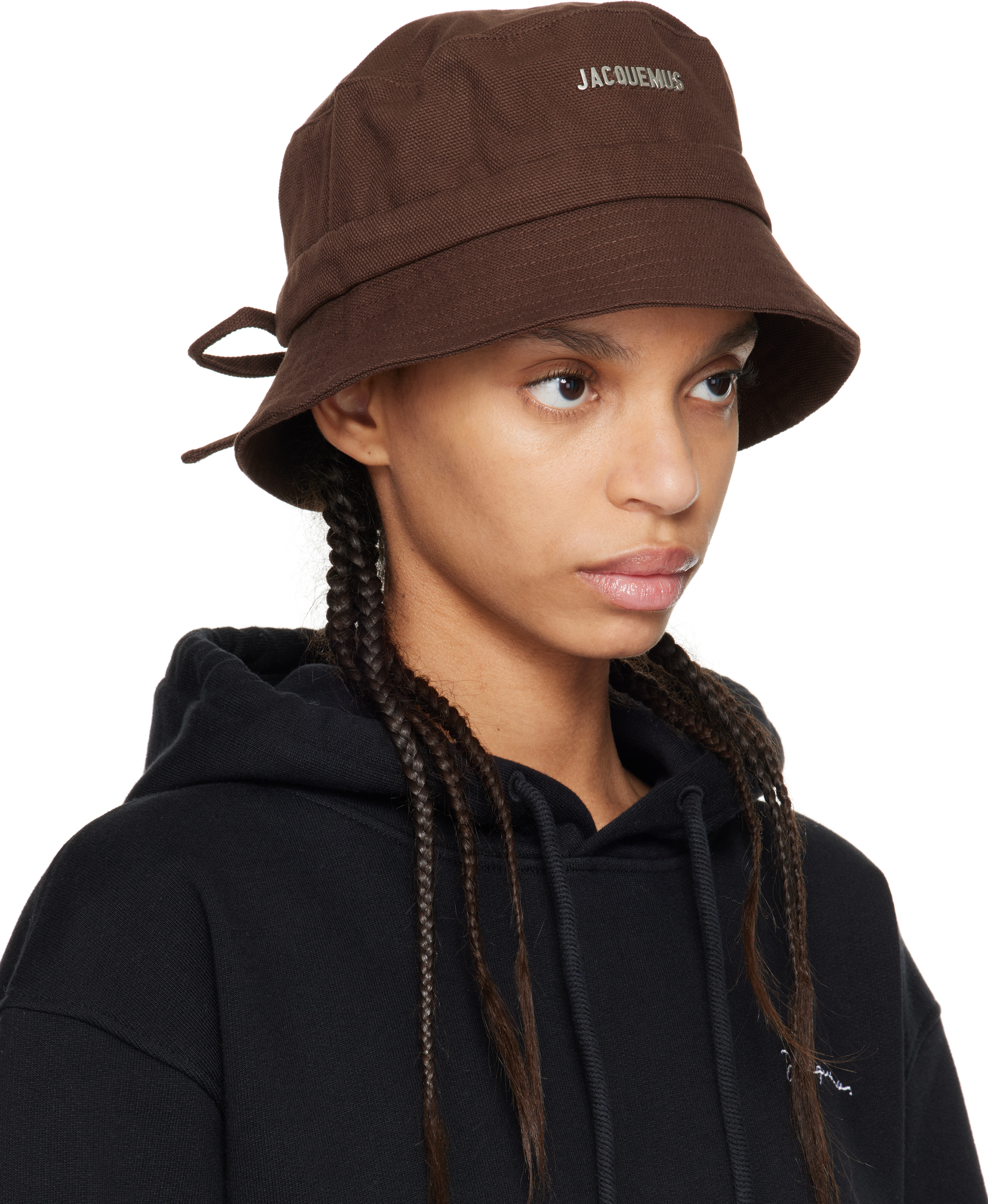 Jacquemus Brown 'the Gadjo' Bucket Hat In 850 Brown