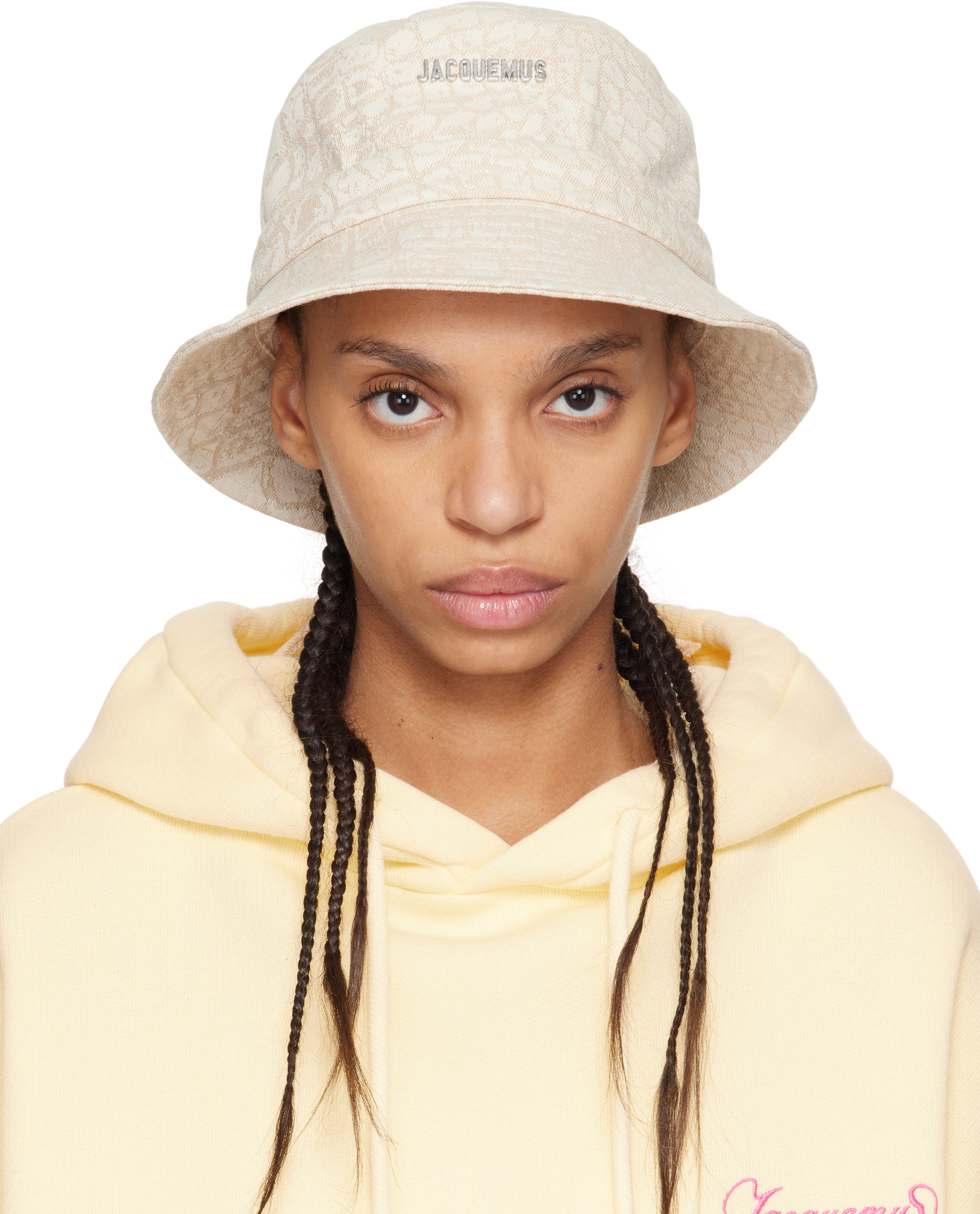 Beige 'The Gadjo' Bucket Hat