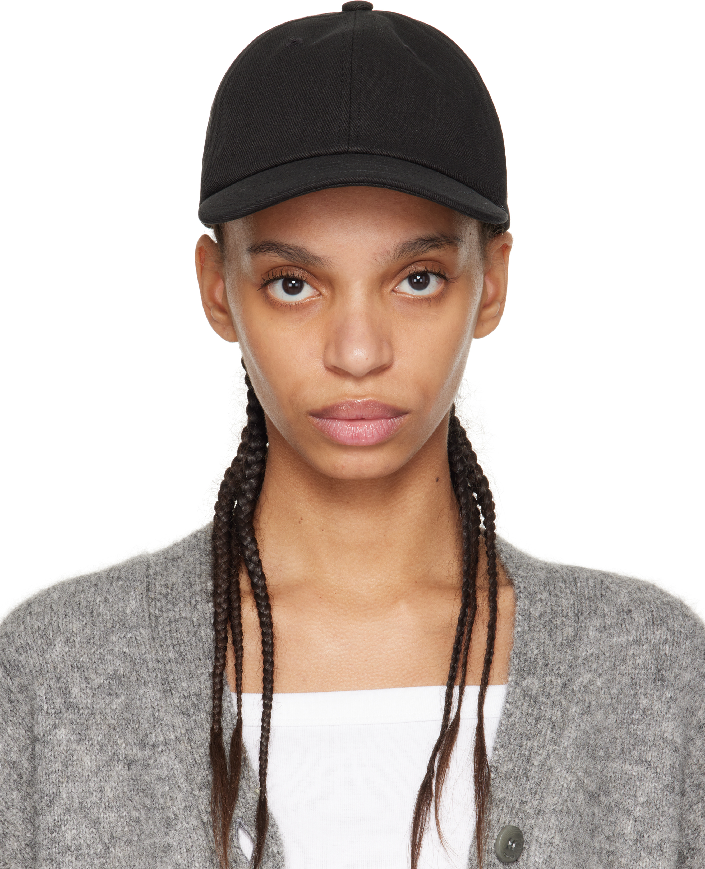 Shop Jacquemus Black 'the ' Cap In 990 Black