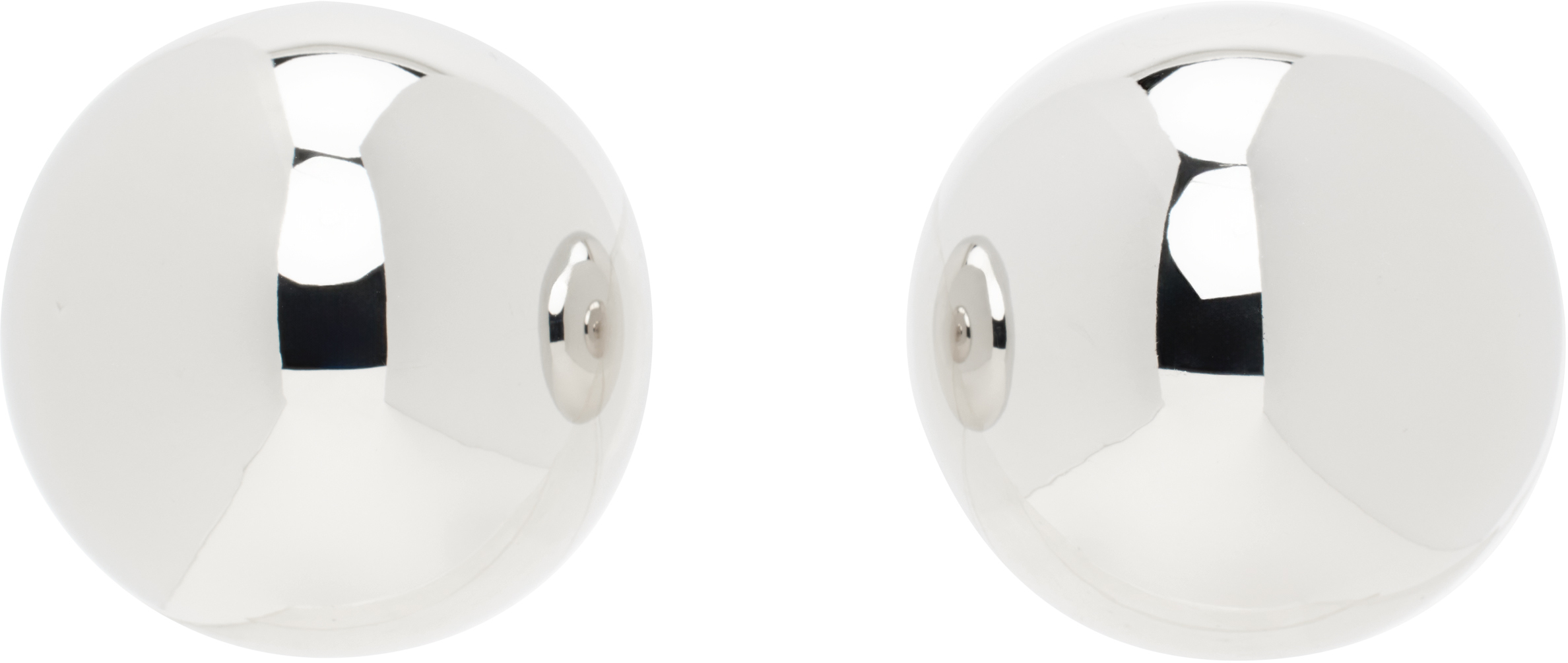 Jacquemus Silver La Croisière 'the Salon' Earrings