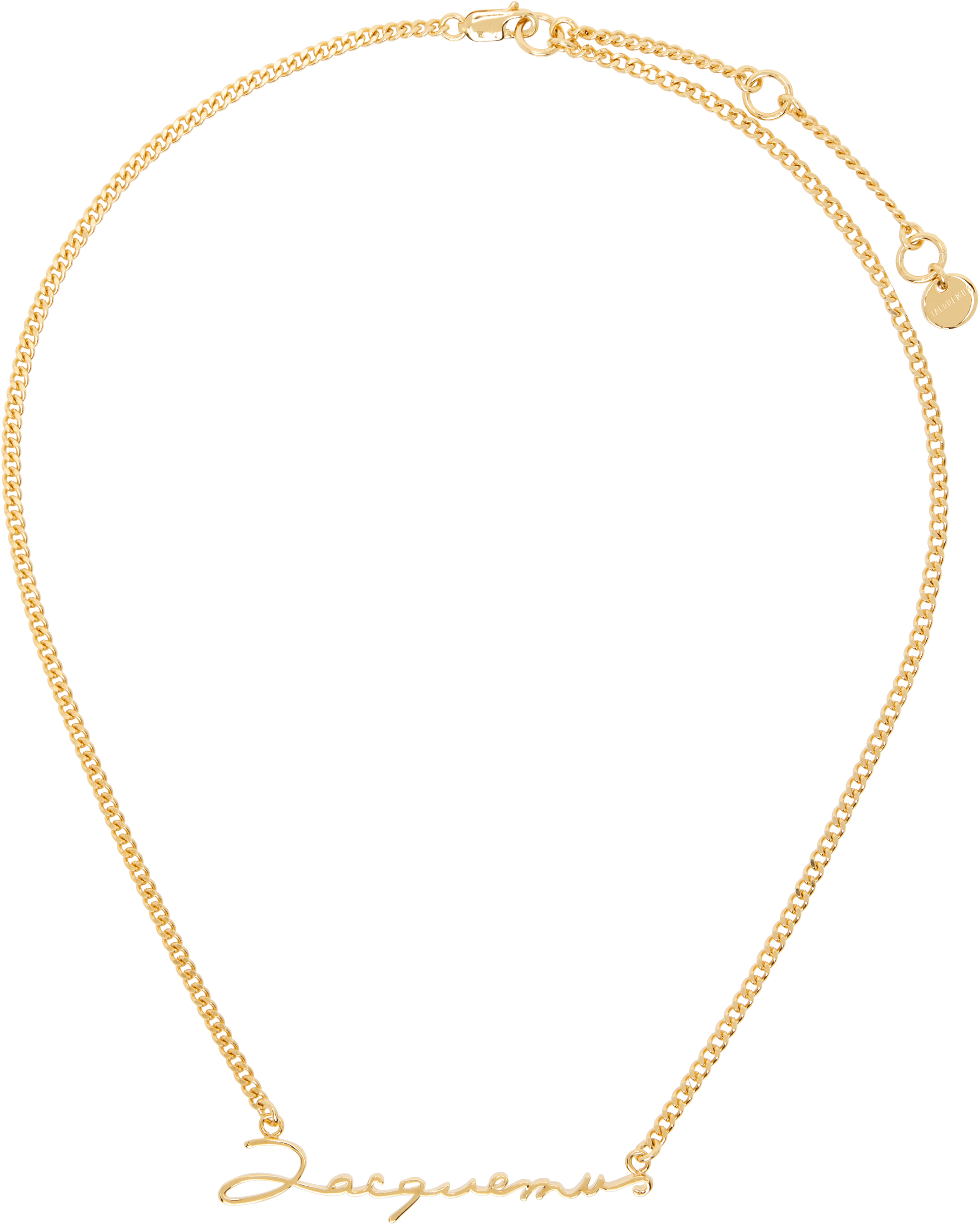 ネックレス・ペンダント JACQUEMUS LA CHAINE JACQUEMUS NECKLACE Gold 'La chaine Jacquemus' Necklace by JACQUEMUS on Sale