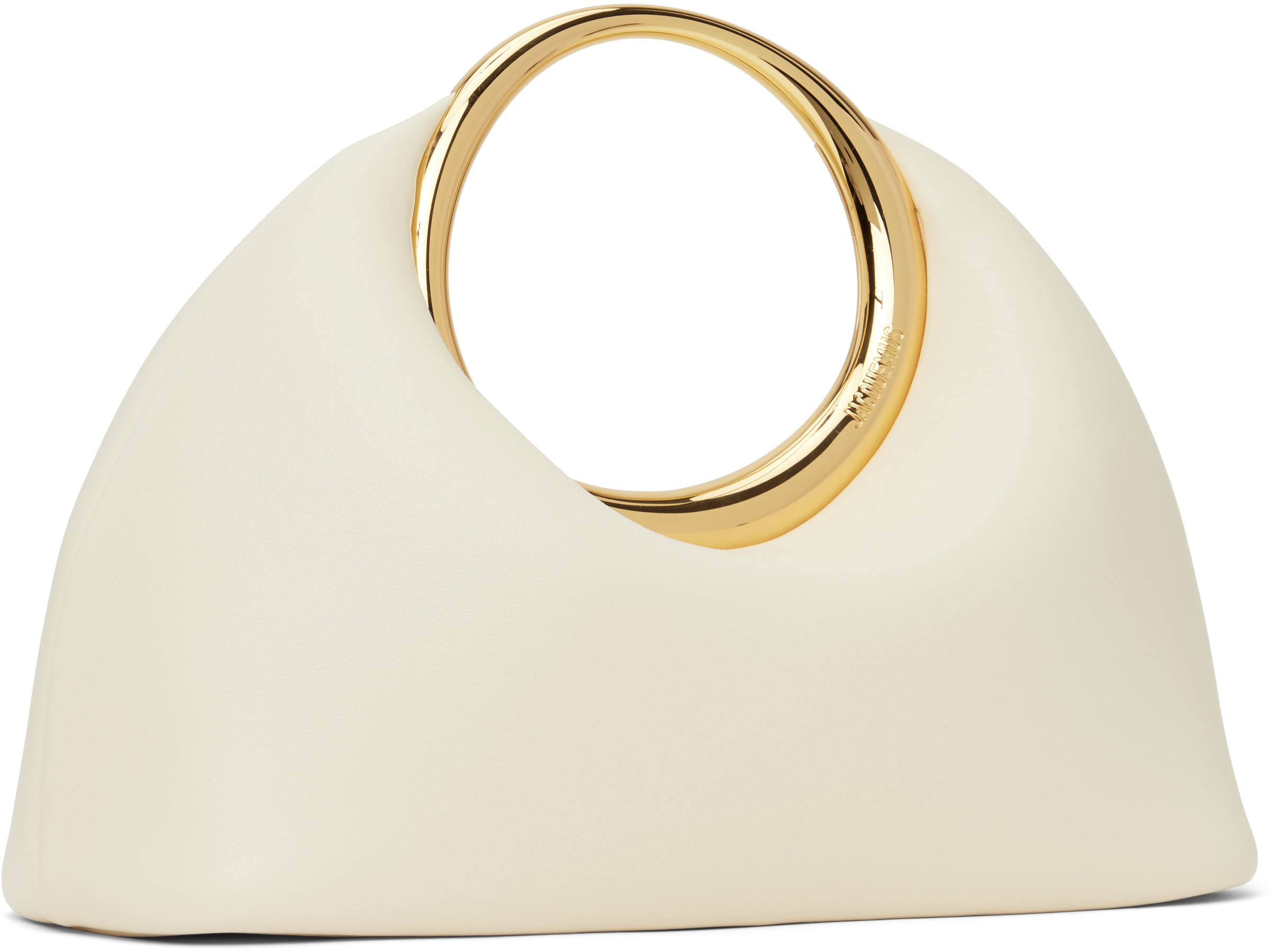 Jacquemus Off-white 'the Small Calino' Bag In 115 Light Ivory
