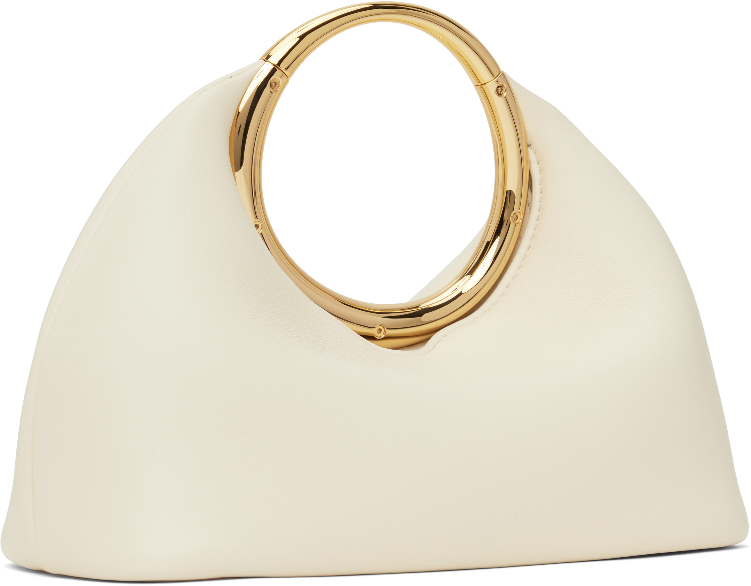 Jacquemus Off-white 'the Small Calino' Bag In 115 Light Ivory