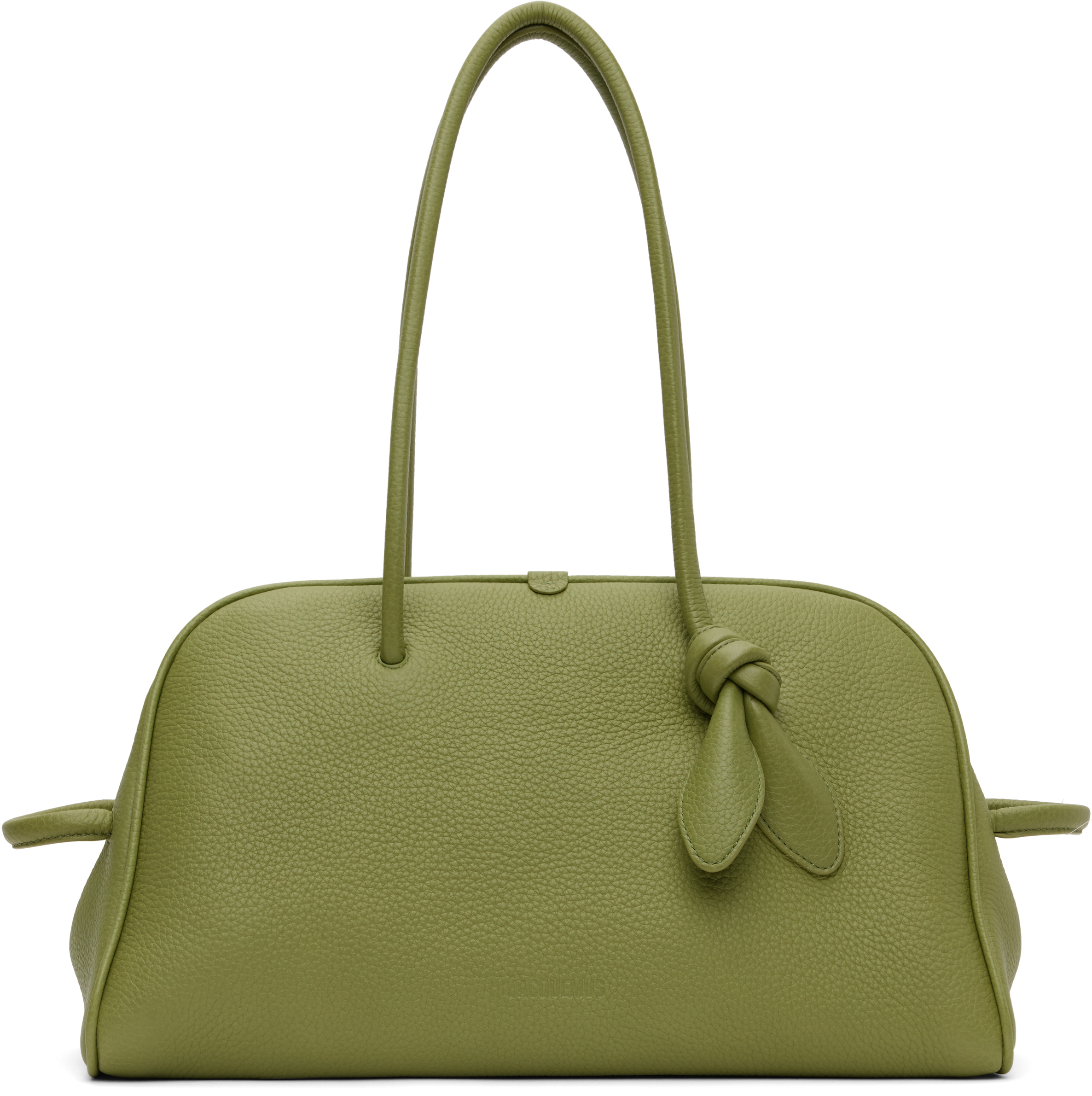 Jacquemus Green La Croisière 'the Turismo' Bowling Bag In 552 Green 2