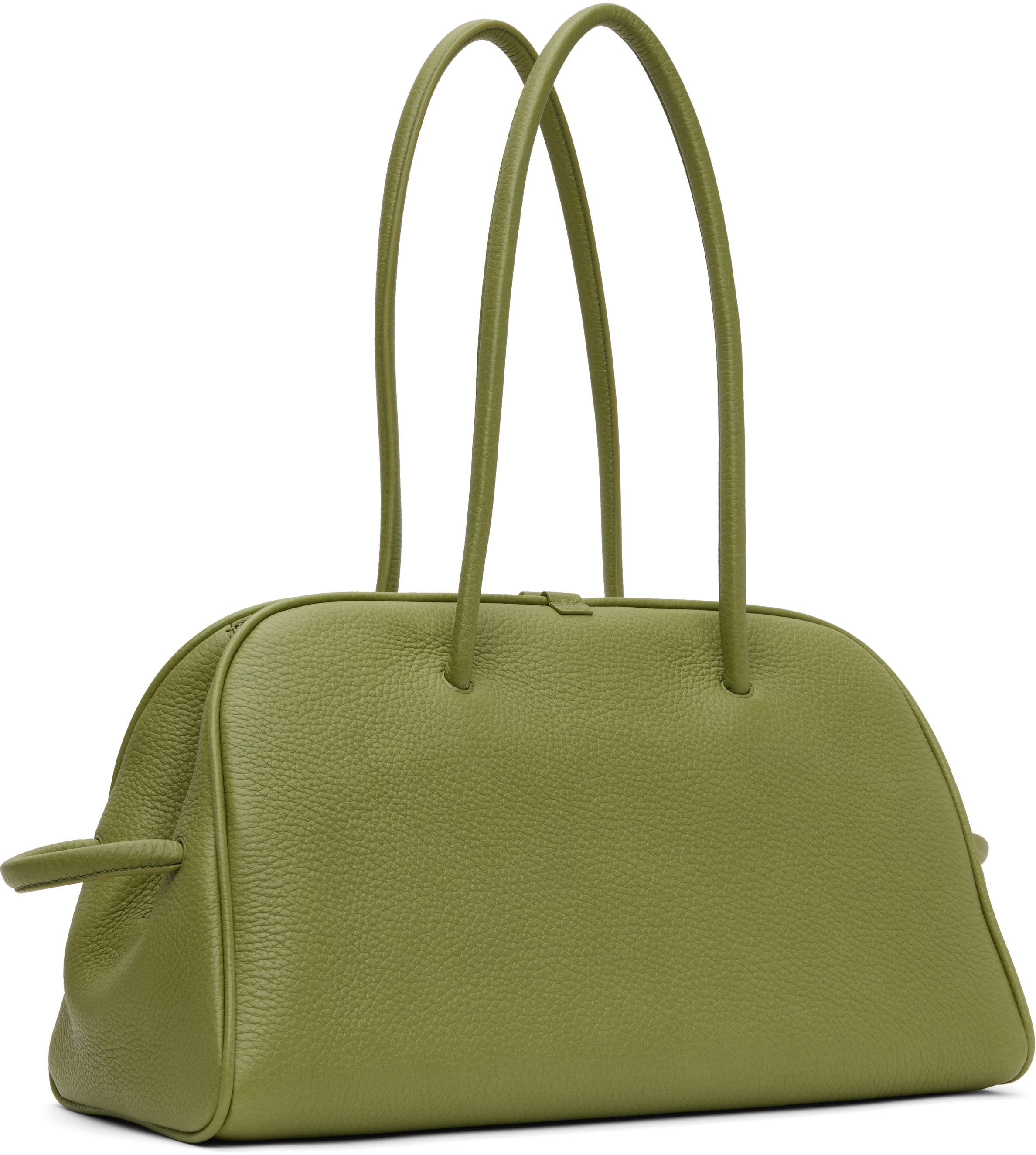 Jacquemus Green La Croisière 'the Turismo' Bowling Bag In 552 Green 2