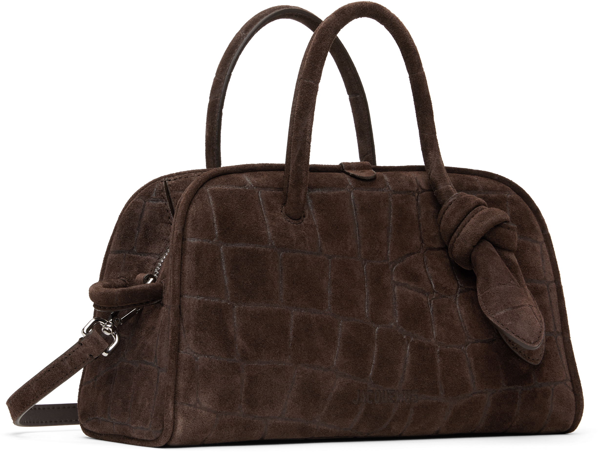 Jacquemus Brown 'the Small Turismo' Bag In 880 Dark Brown