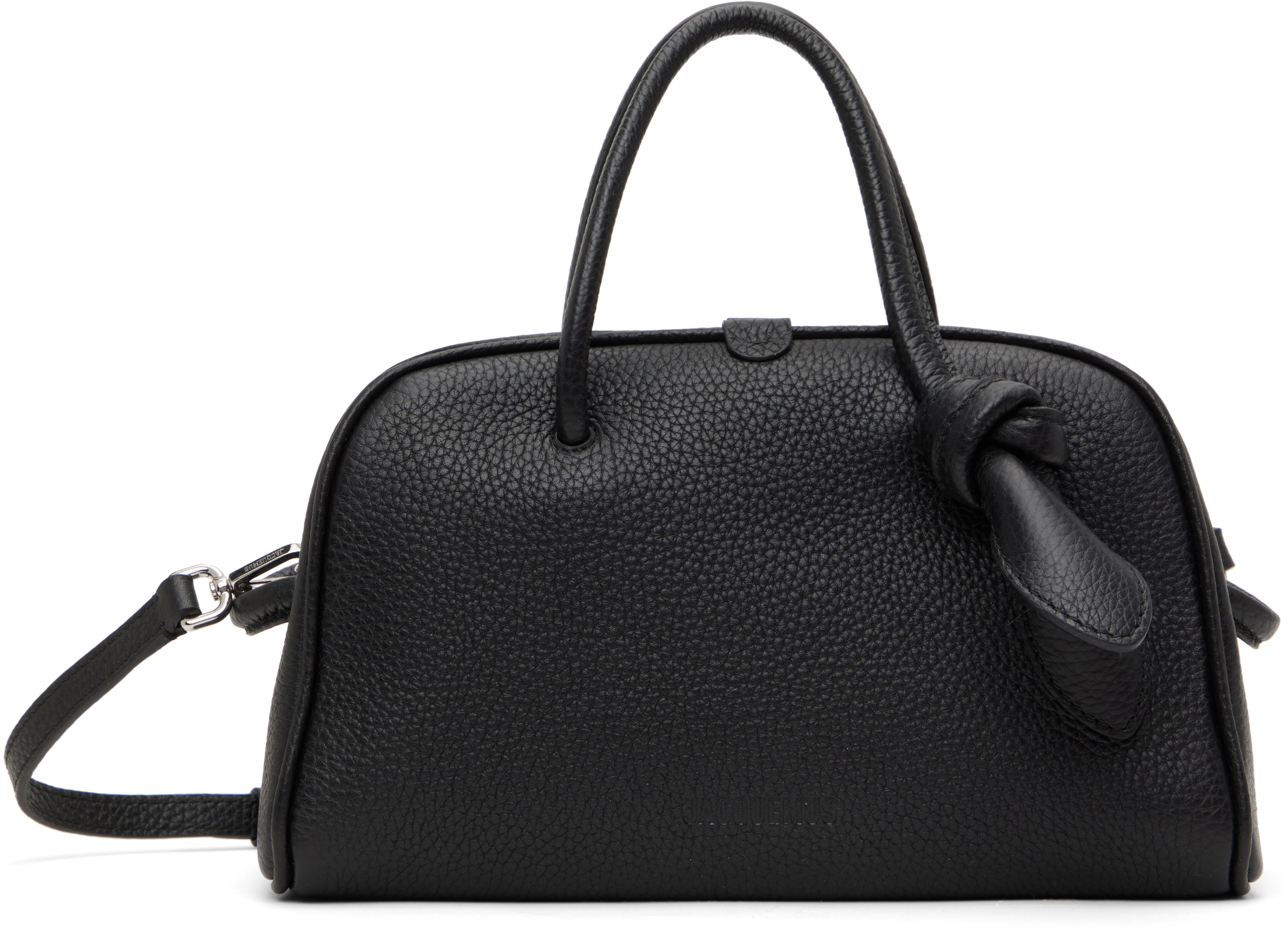 Jacquemus Black La Croisière 'the Small Turismo' Bag In 990 Black