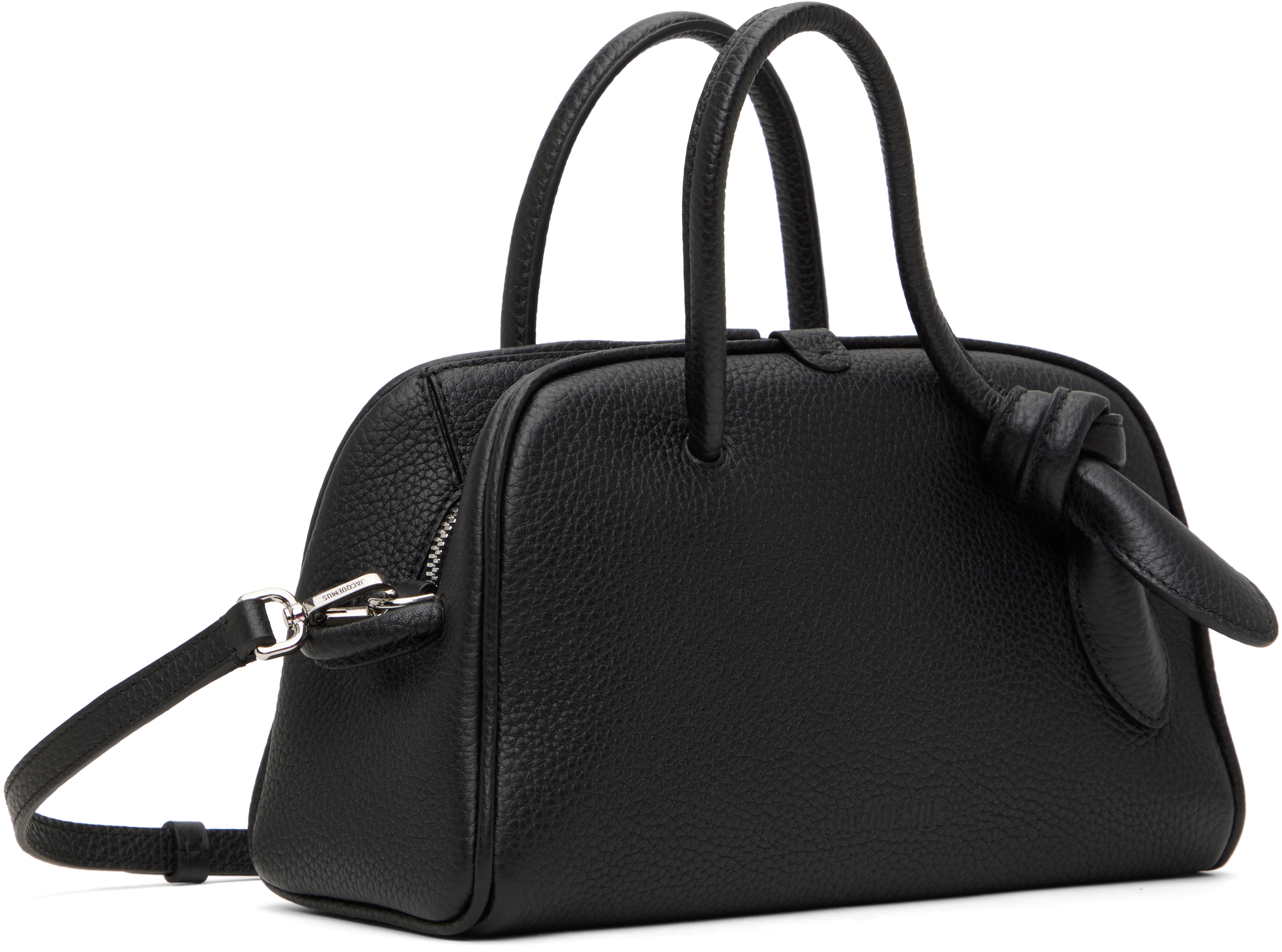 Jacquemus Black La Croisière 'the Small Turismo' Bag In 990 Black