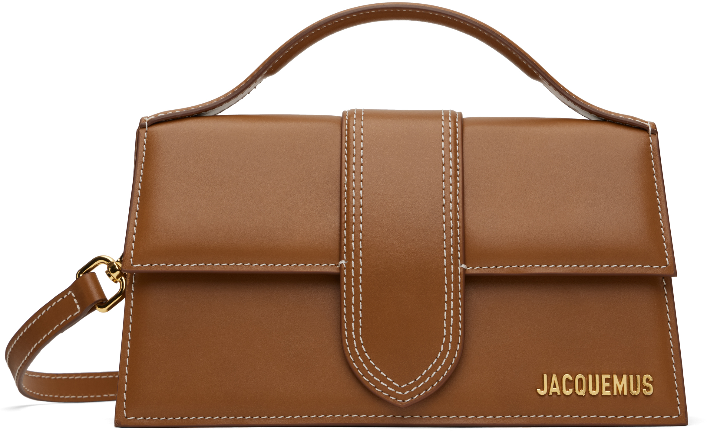 Jacquemus Brown Le Bambino Crossbody Bag In 811 Light Brown 2