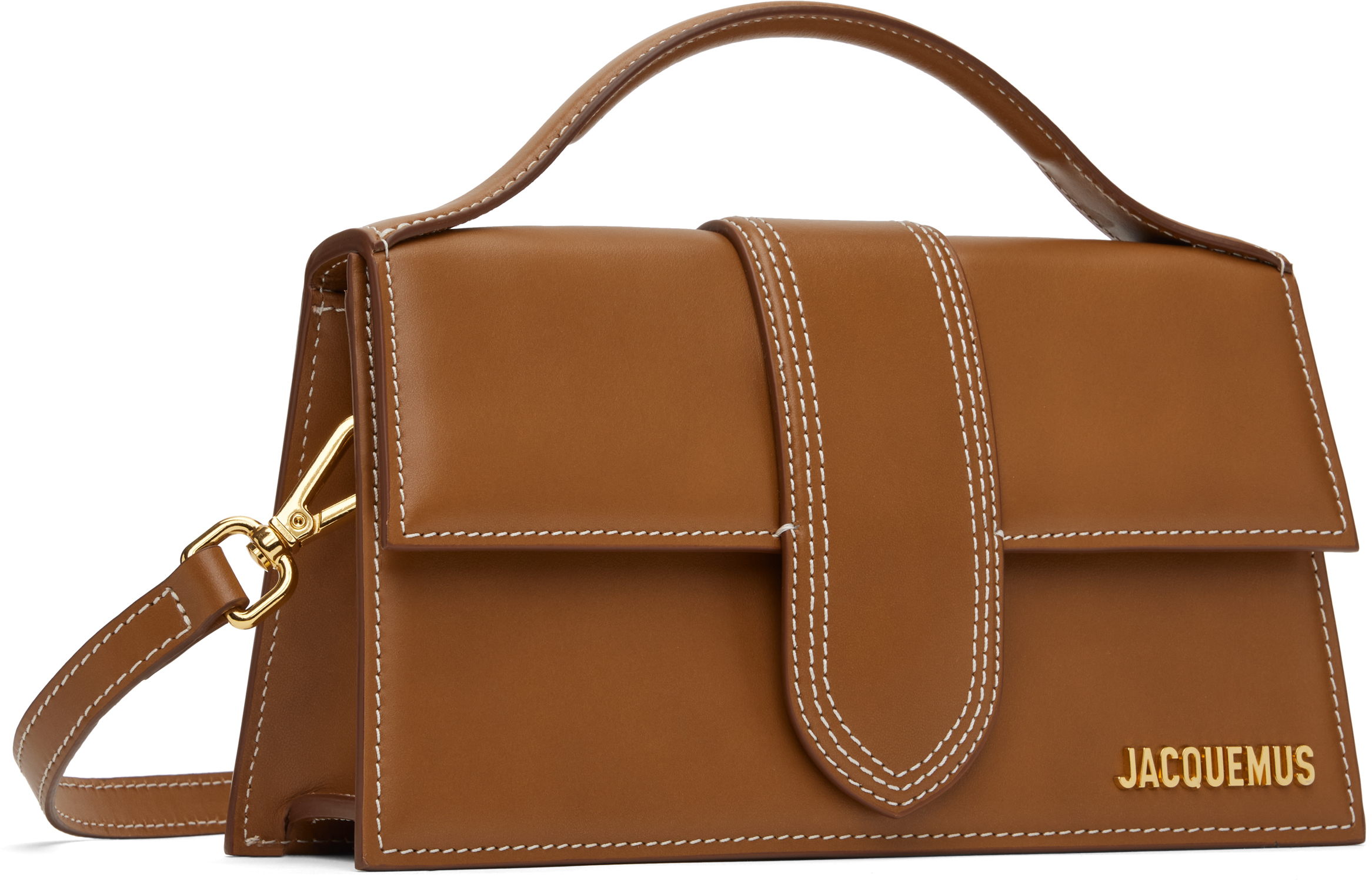 Jacquemus Brown Le Bambino Crossbody Bag In 811 Light Brown 2