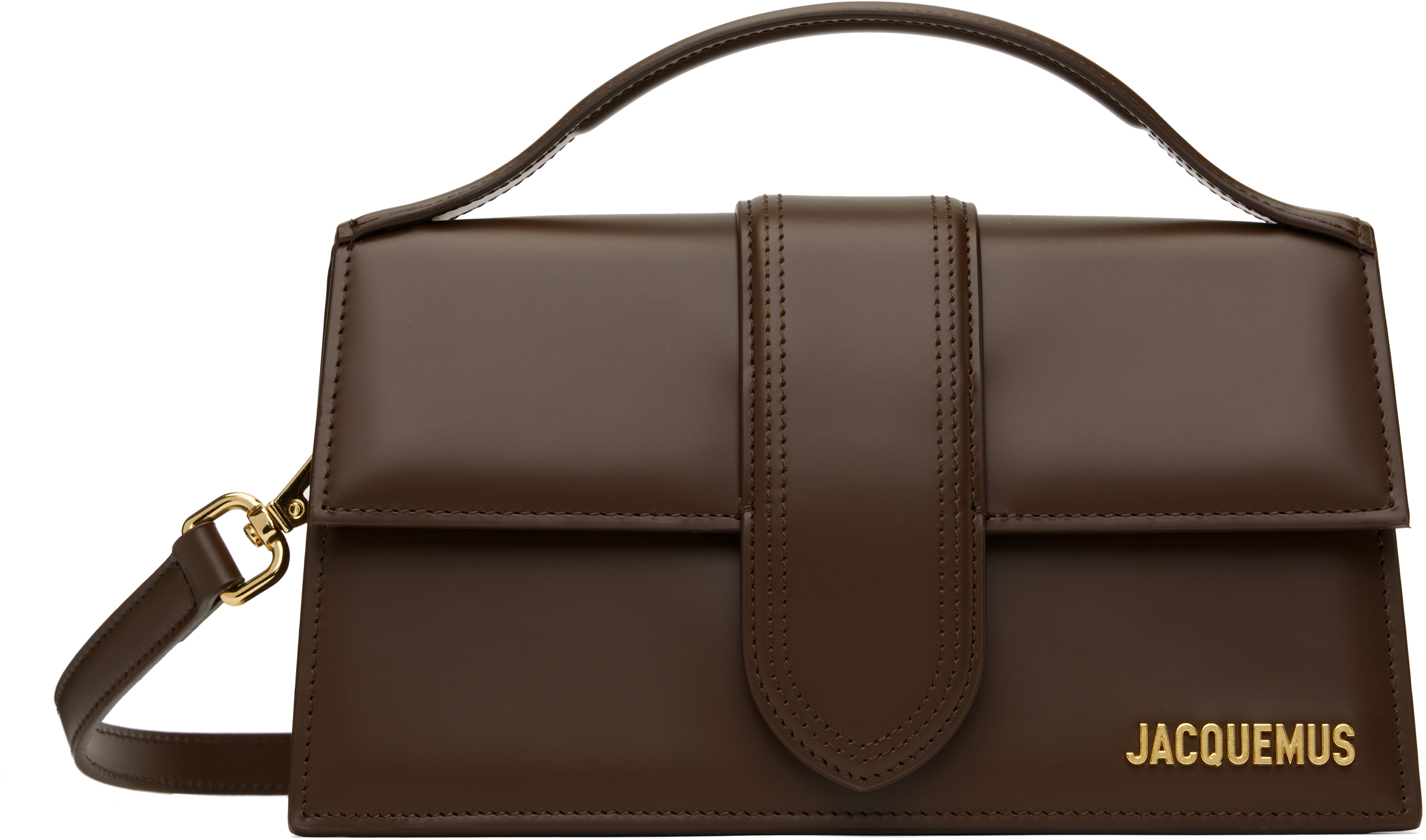 Jacquemus Brown Les Classiques 'the Large Bambino' Bag In 850 Brown