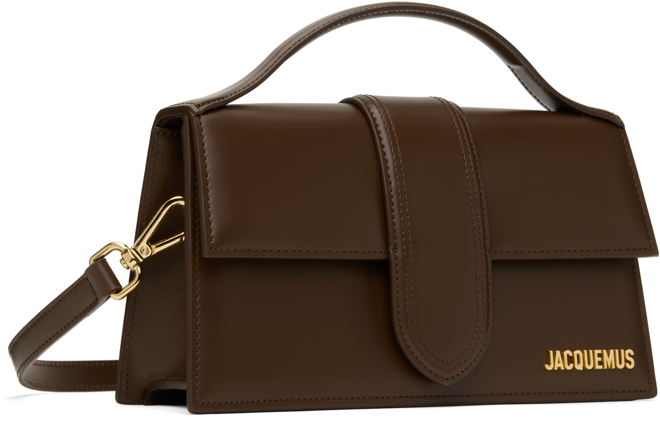 Jacquemus Brown Les Classiques 'the Large Bambino' Bag In 850 Brown
