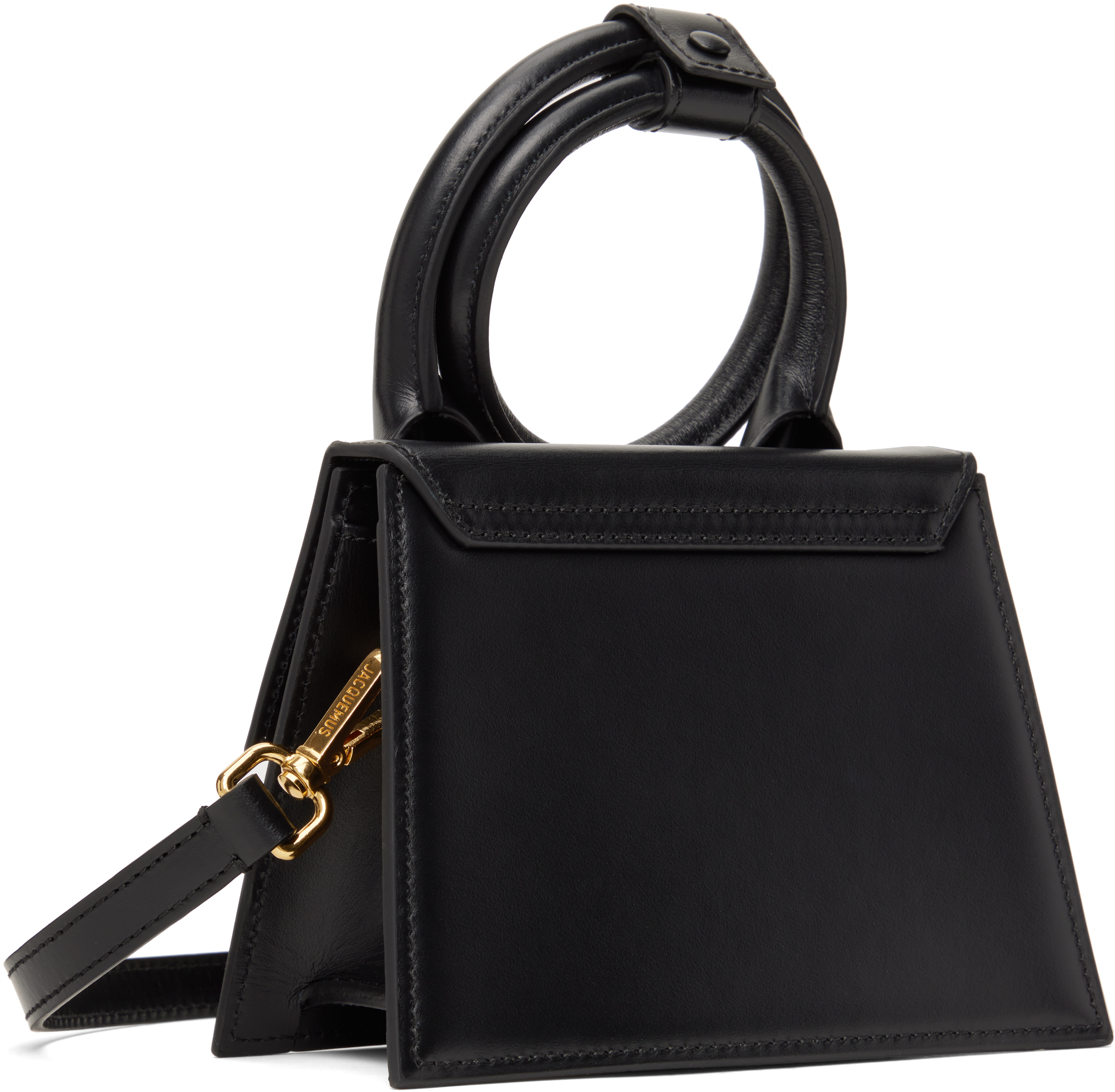 Jacquemus Black 'the Knot Chiquito' Bag In 990 Black