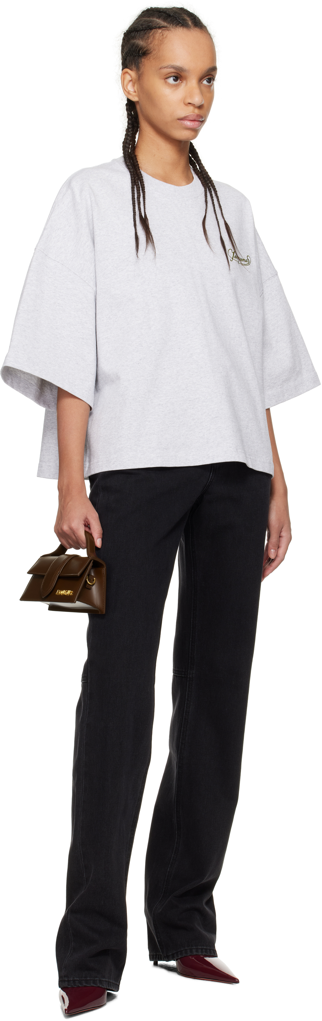 Jacquemus Le Bambino In 850 Brown