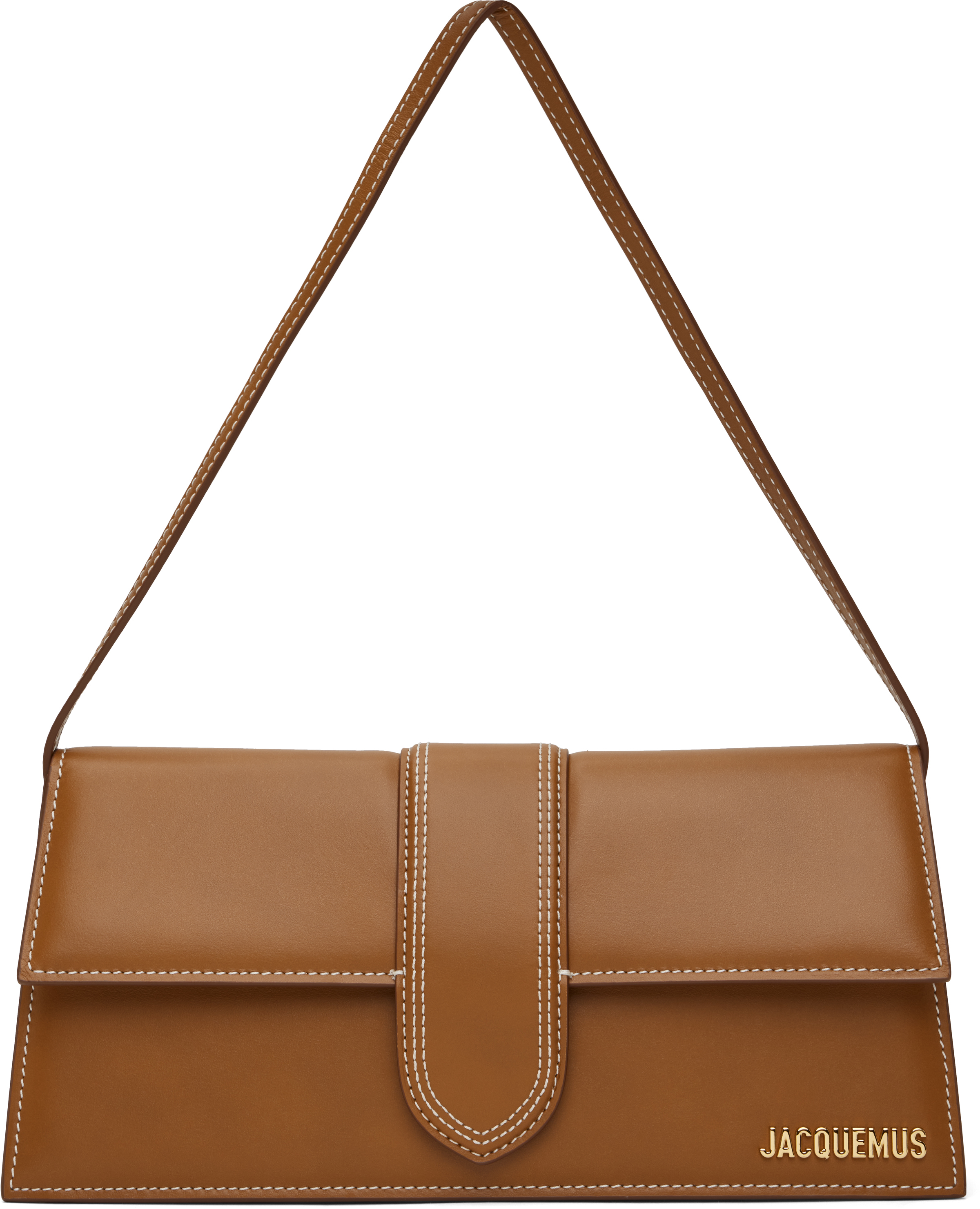 Jacquemus Brown 'the Long Bambino' Bag In 811 Light Brown 2