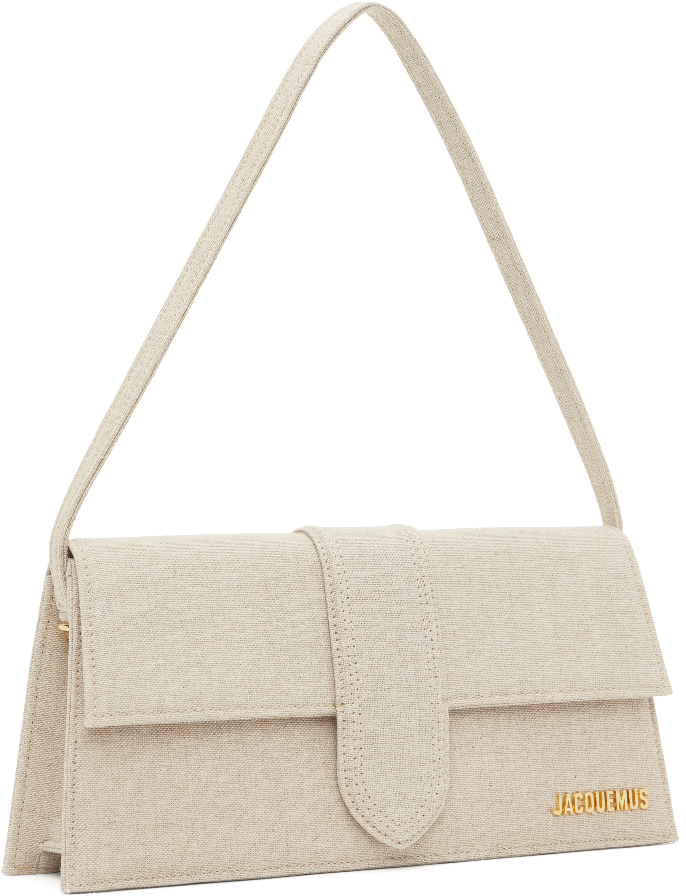 Jacquemus Beige 'the Long Bambino' Bag In 140 Light Greige