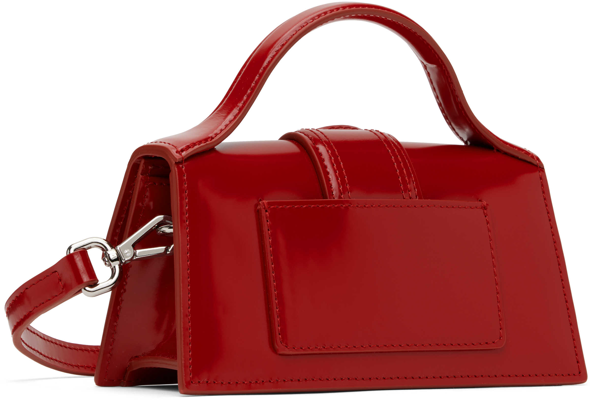 Jacquemus Le Bambino Small Flap Bag In 470 Red