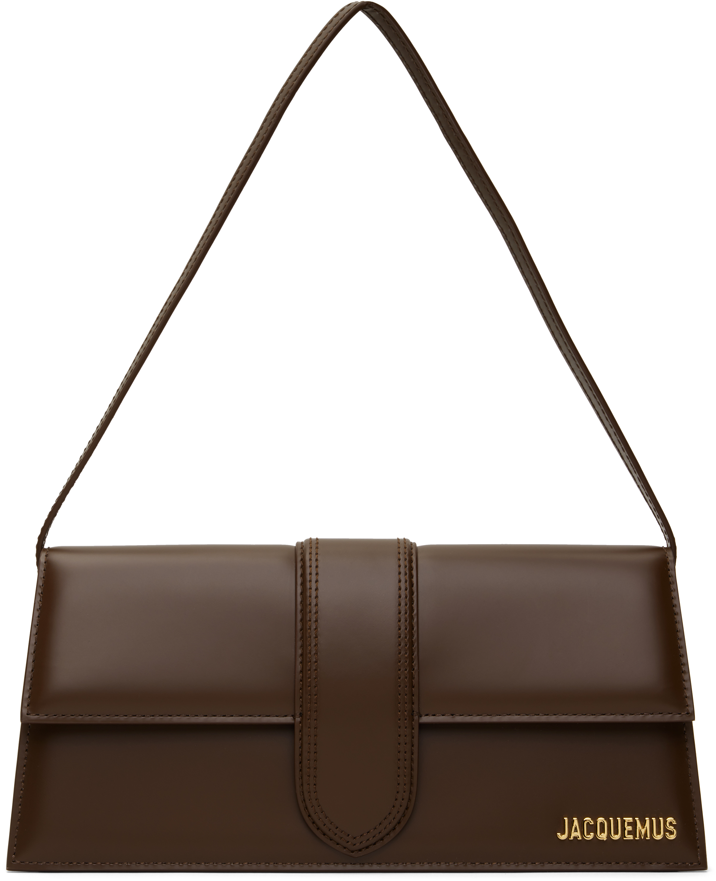 Jacquemus Brown 'the Long Bambino' Bag In 850 Brown