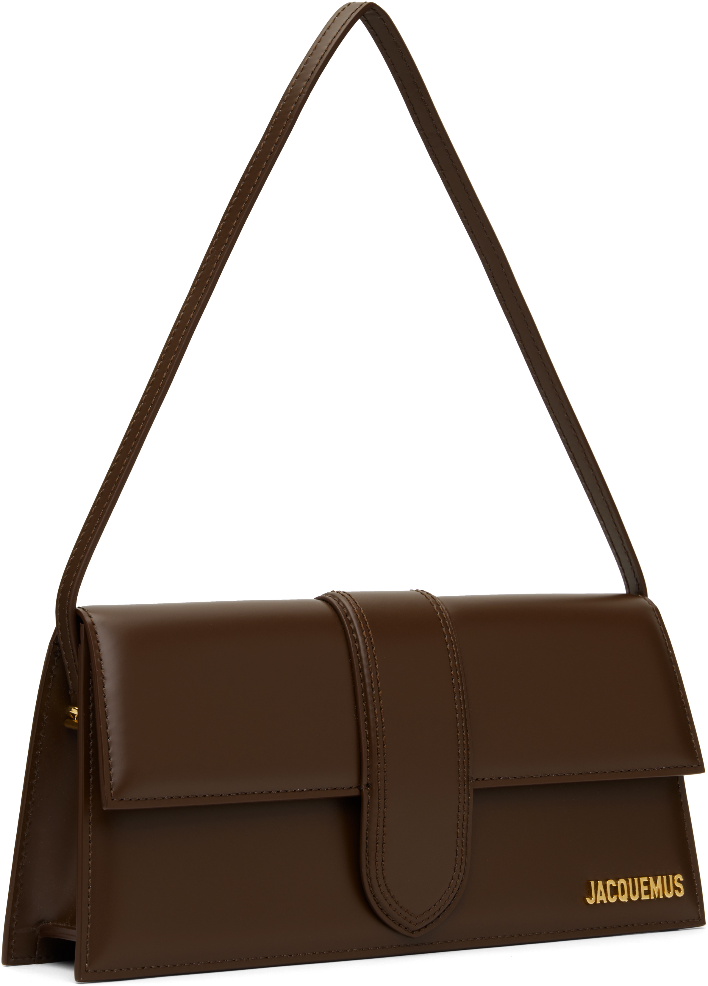 Jacquemus Brown 'the Long Bambino' Bag In 850 Brown