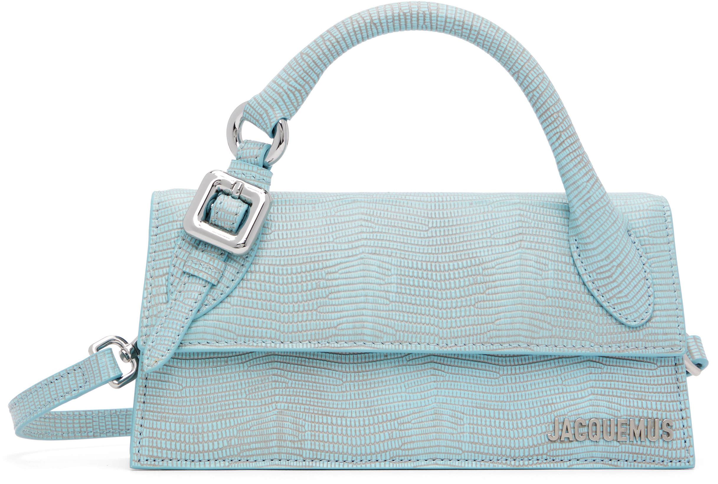 Jacquemus Blue La Croisière 'le Chiquito Long Boucle' Bag