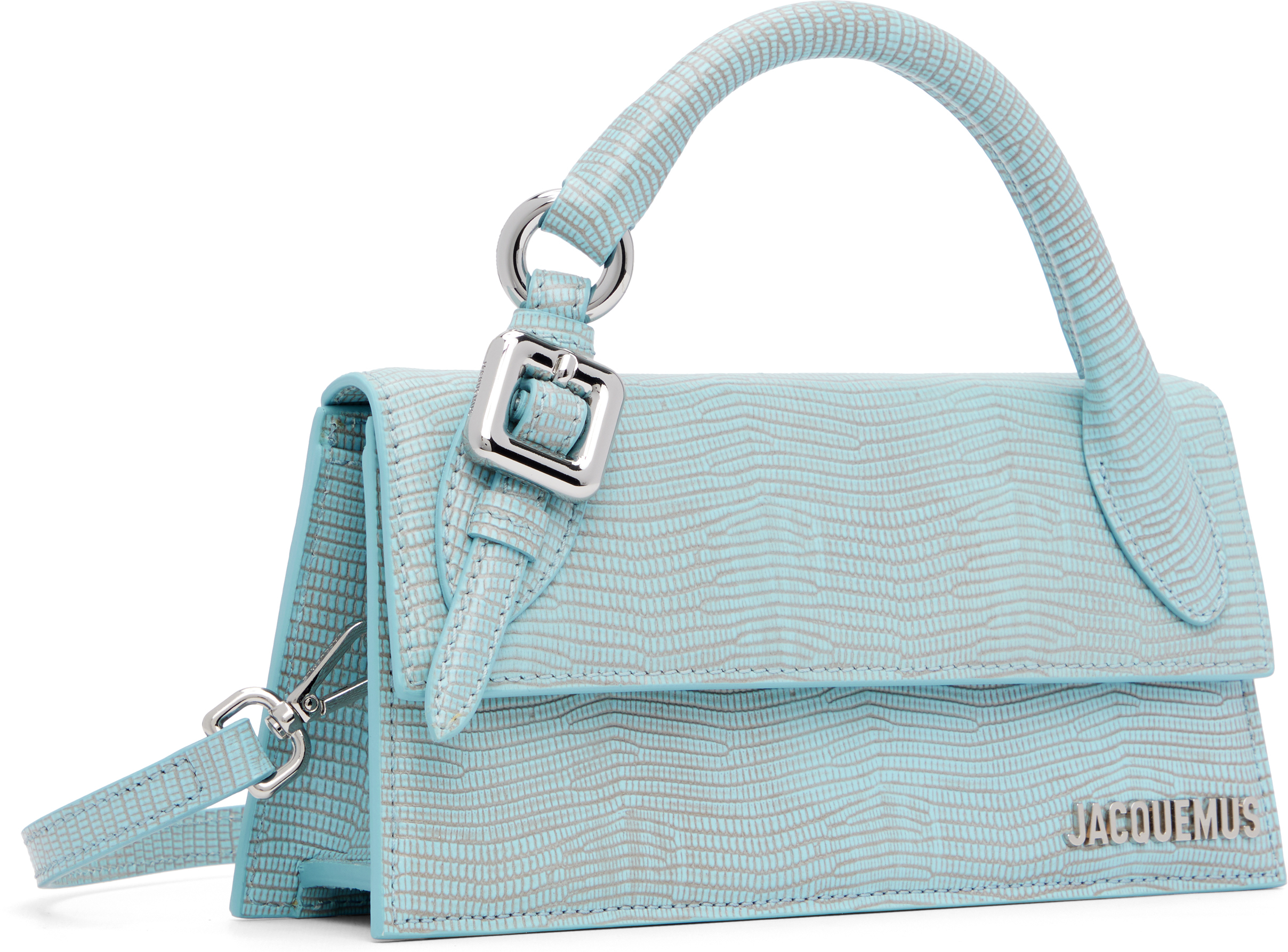 Jacquemus Blue La Croisière 'le Chiquito Long Boucle' Bag