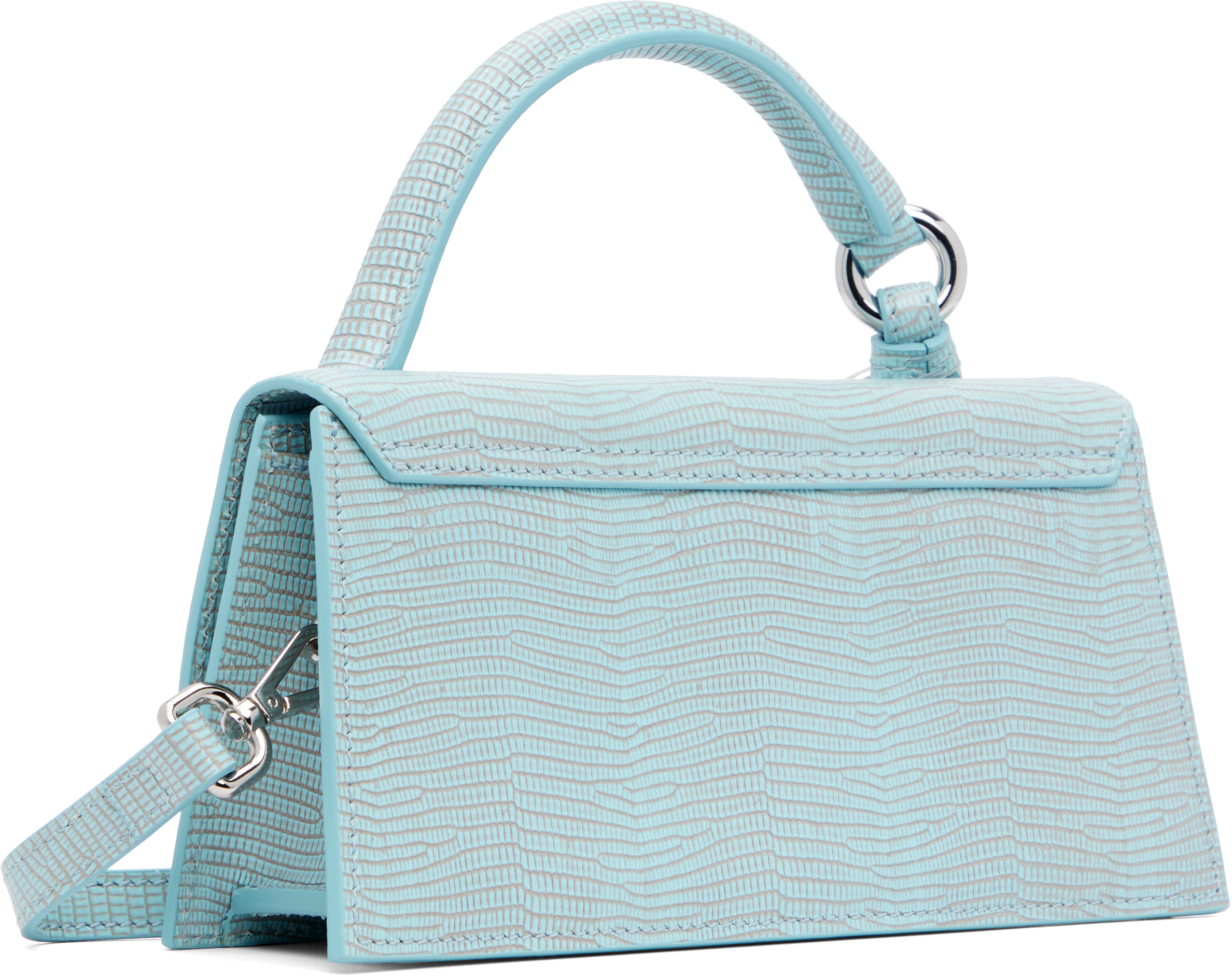 Jacquemus Blue La Croisière 'le Chiquito Long Boucle' Bag