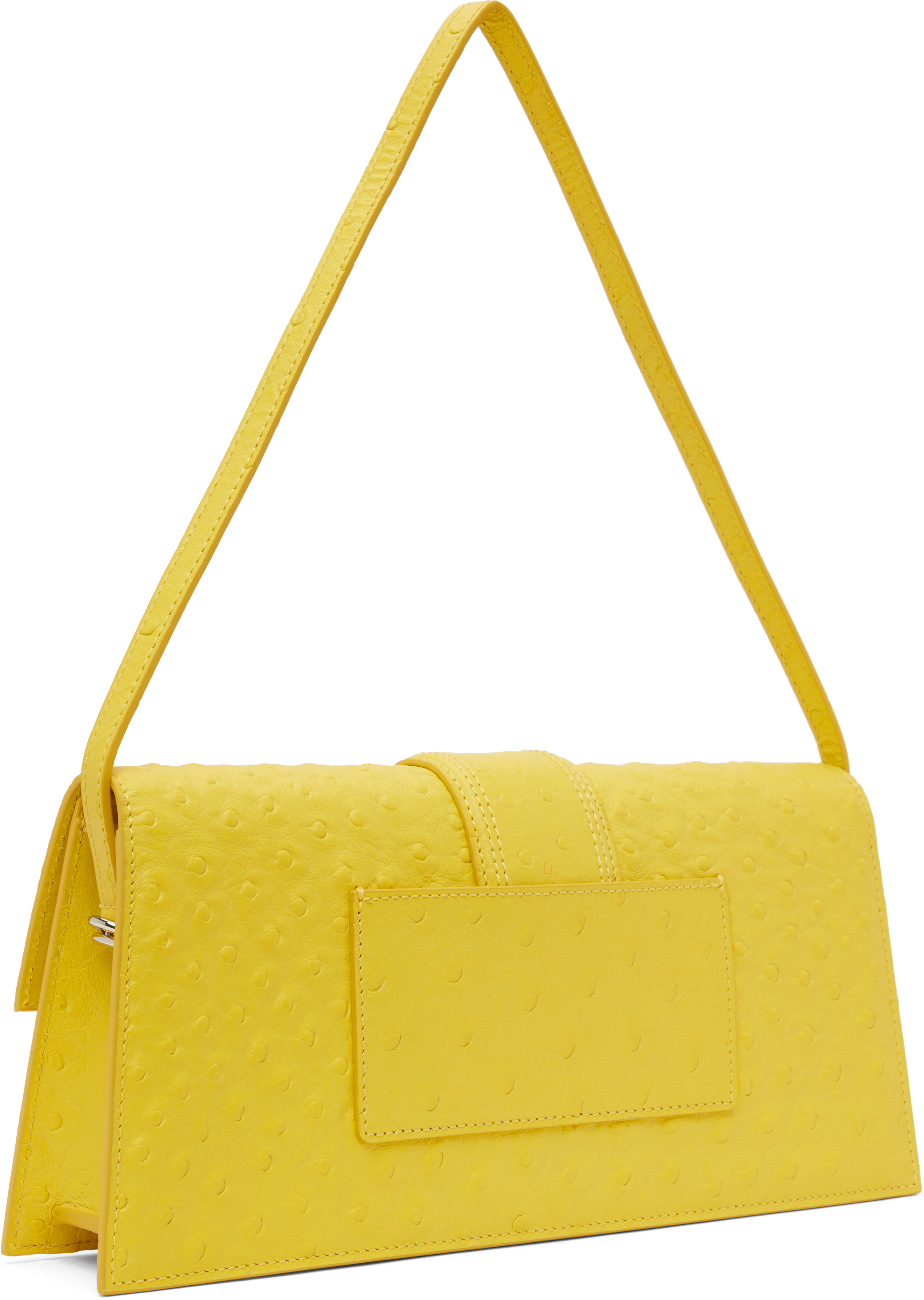 Jacquemus Yellow 'the Long Bambino' Bag In 250 Yellow