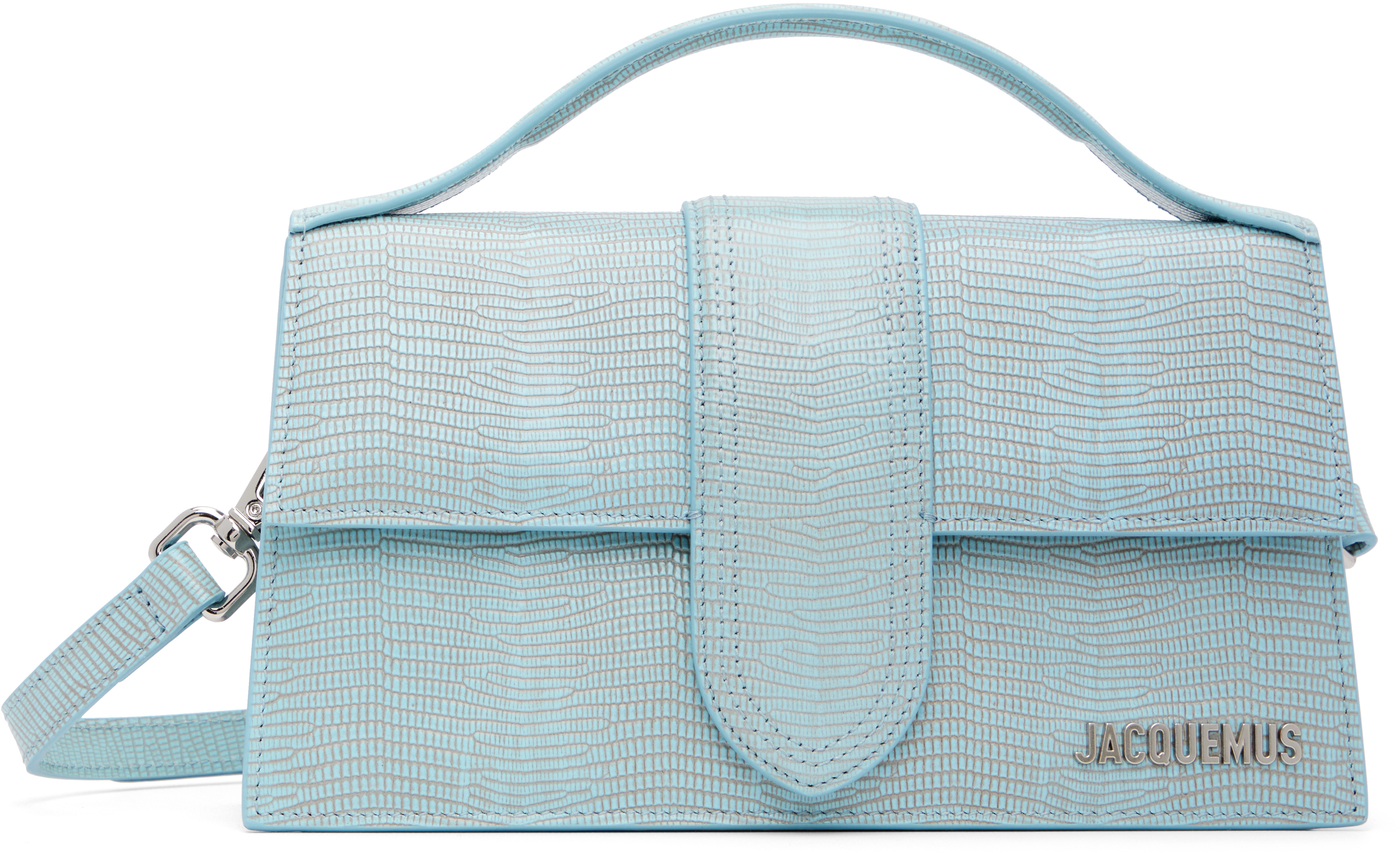 JACQUEMUS ライトブルー ハンドバッグ Jacquemus Le Bambino Long ショルダーバッグ | ブルー