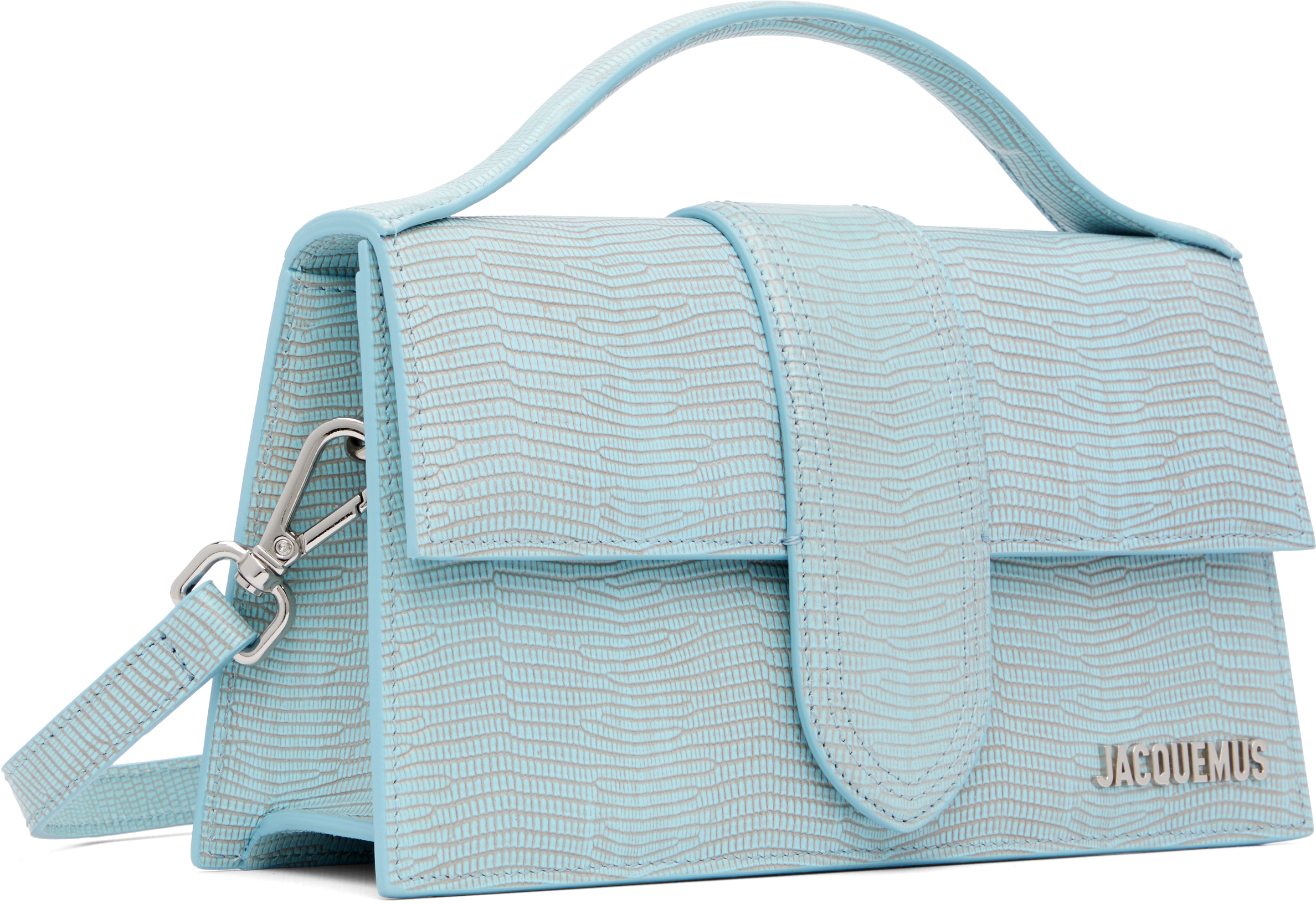 Jacquemus Blue La Croisière 'the Medium Chiquito' Bag
