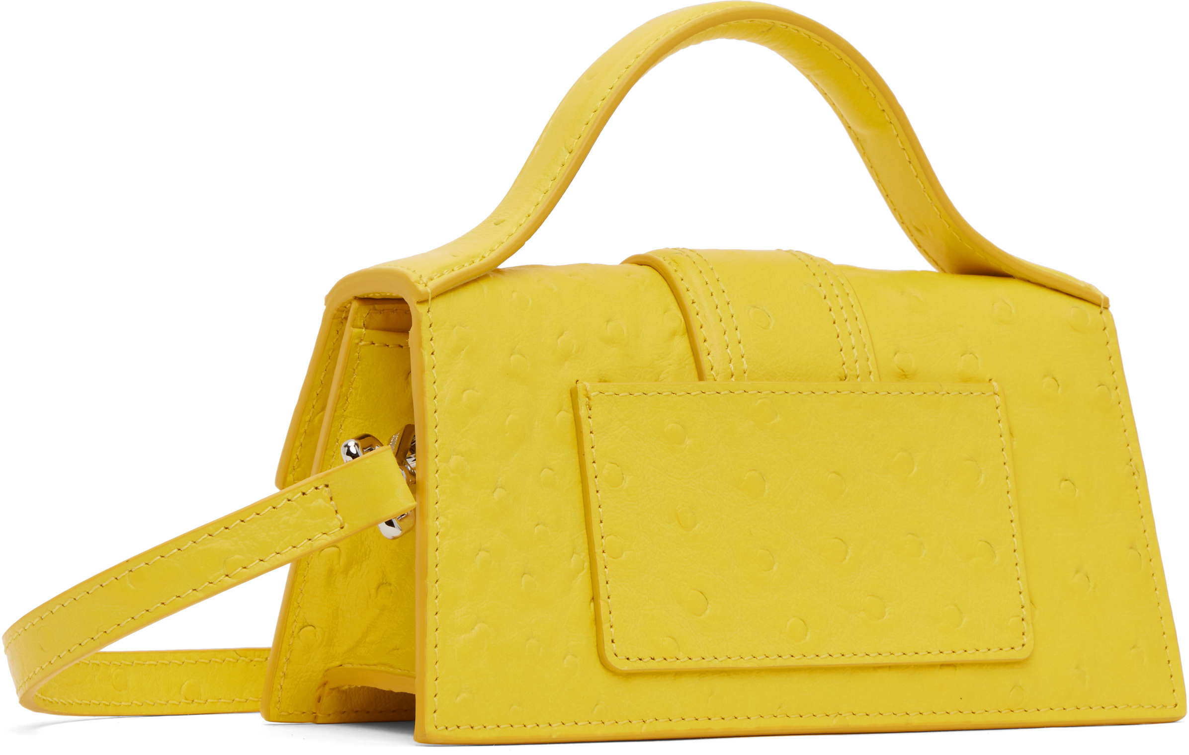 Jacquemus Yellow La Croisière 'the Bambino' Bag In 250 Yellow