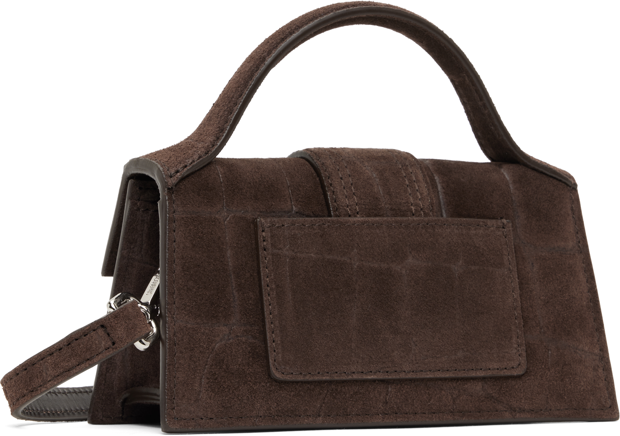 Jacquemus Brown 'the Bambino' Bag In 880 Dark Brown