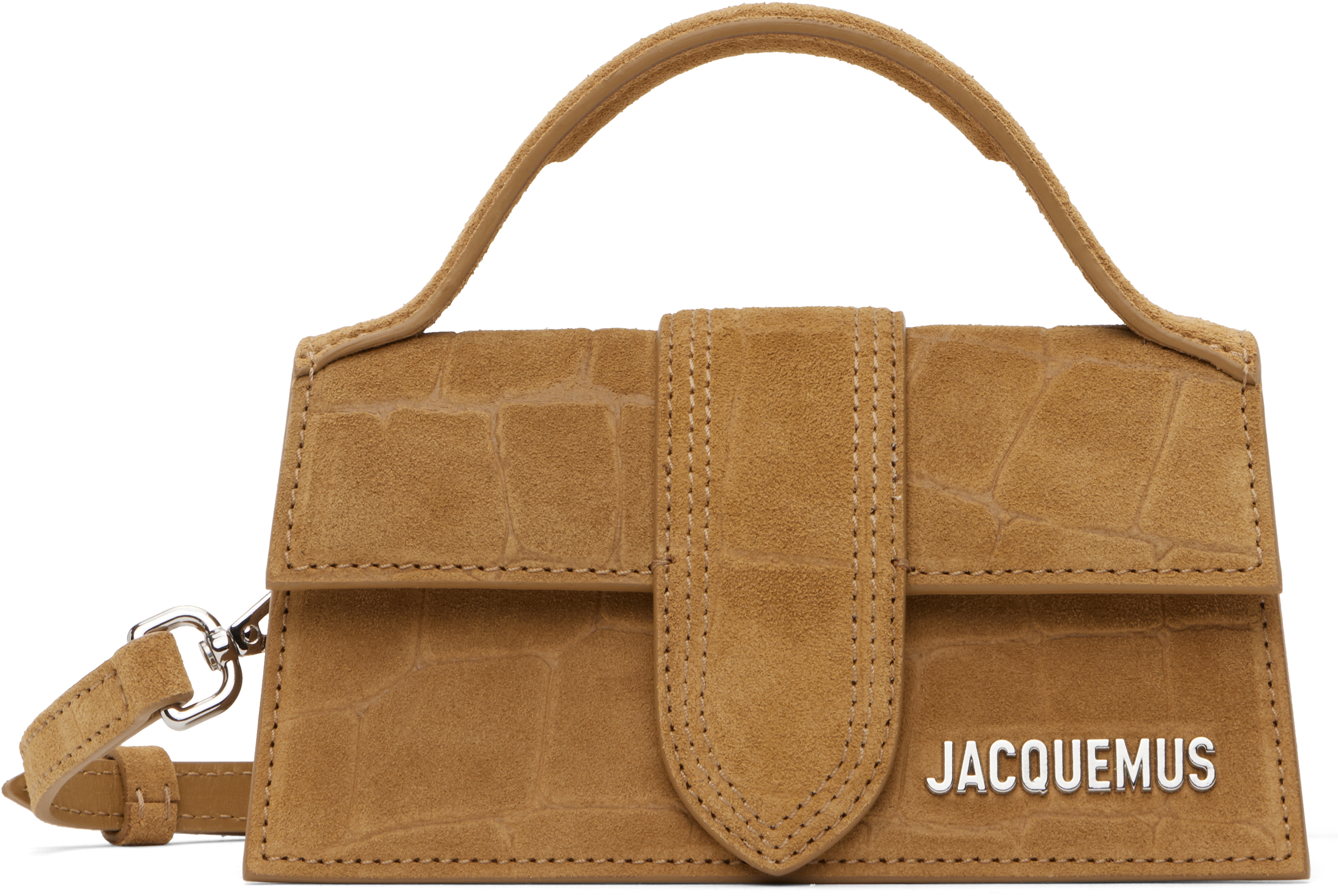 Jacquemus Tan La Croisière 'the Bambino' Bag In 830 Camel