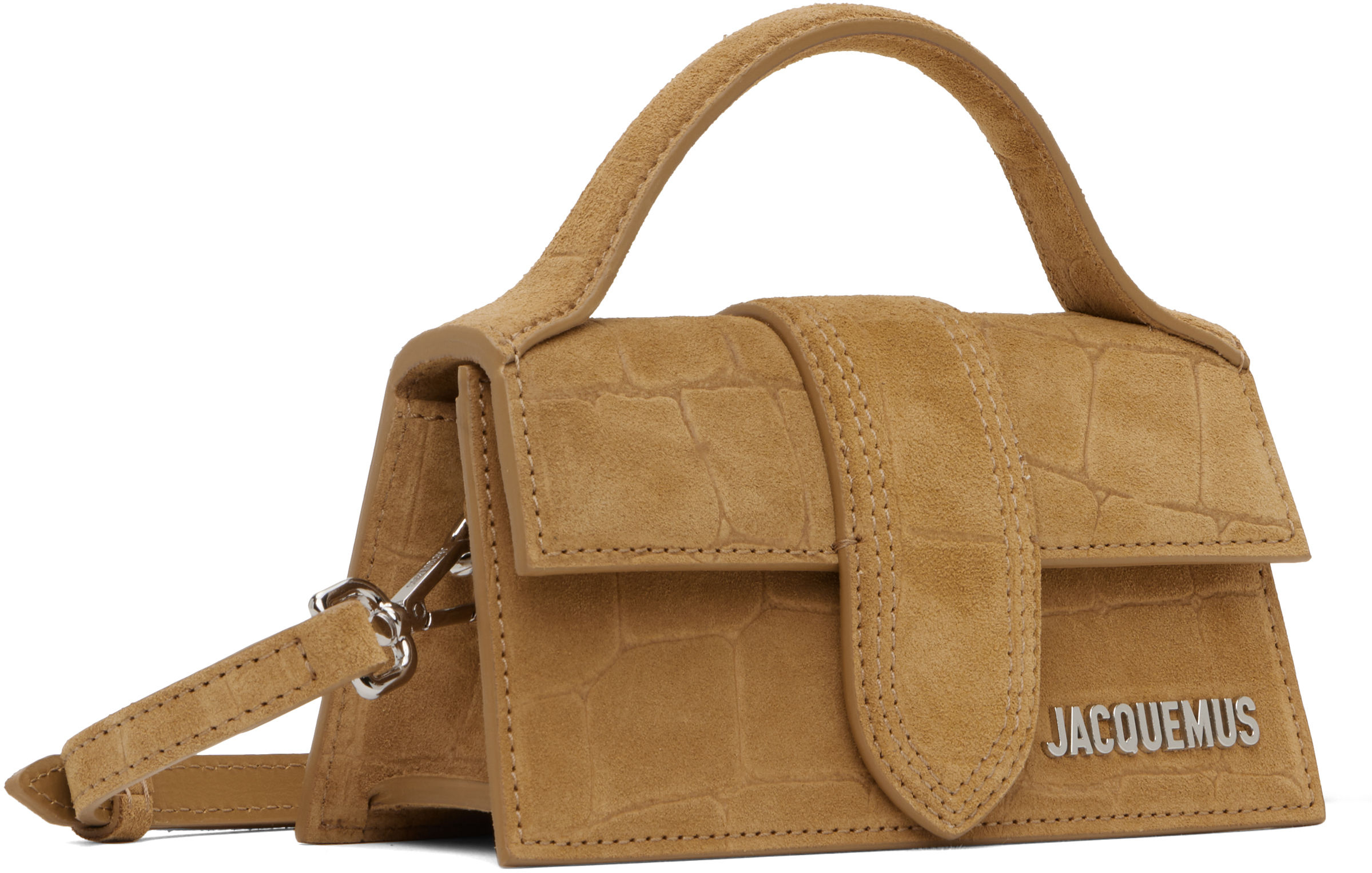 Jacquemus Tan La Croisière 'the Bambino' Bag In 830 Camel