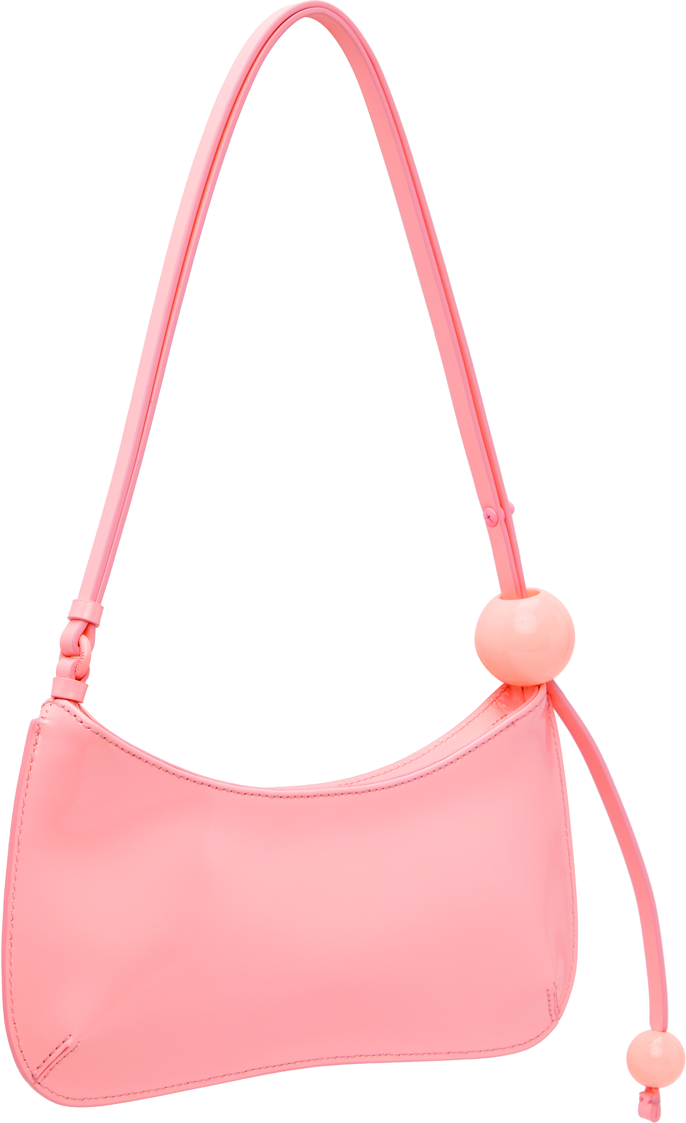 Jacquemus Pink La Croisière 'the Bisou Perle' Bag