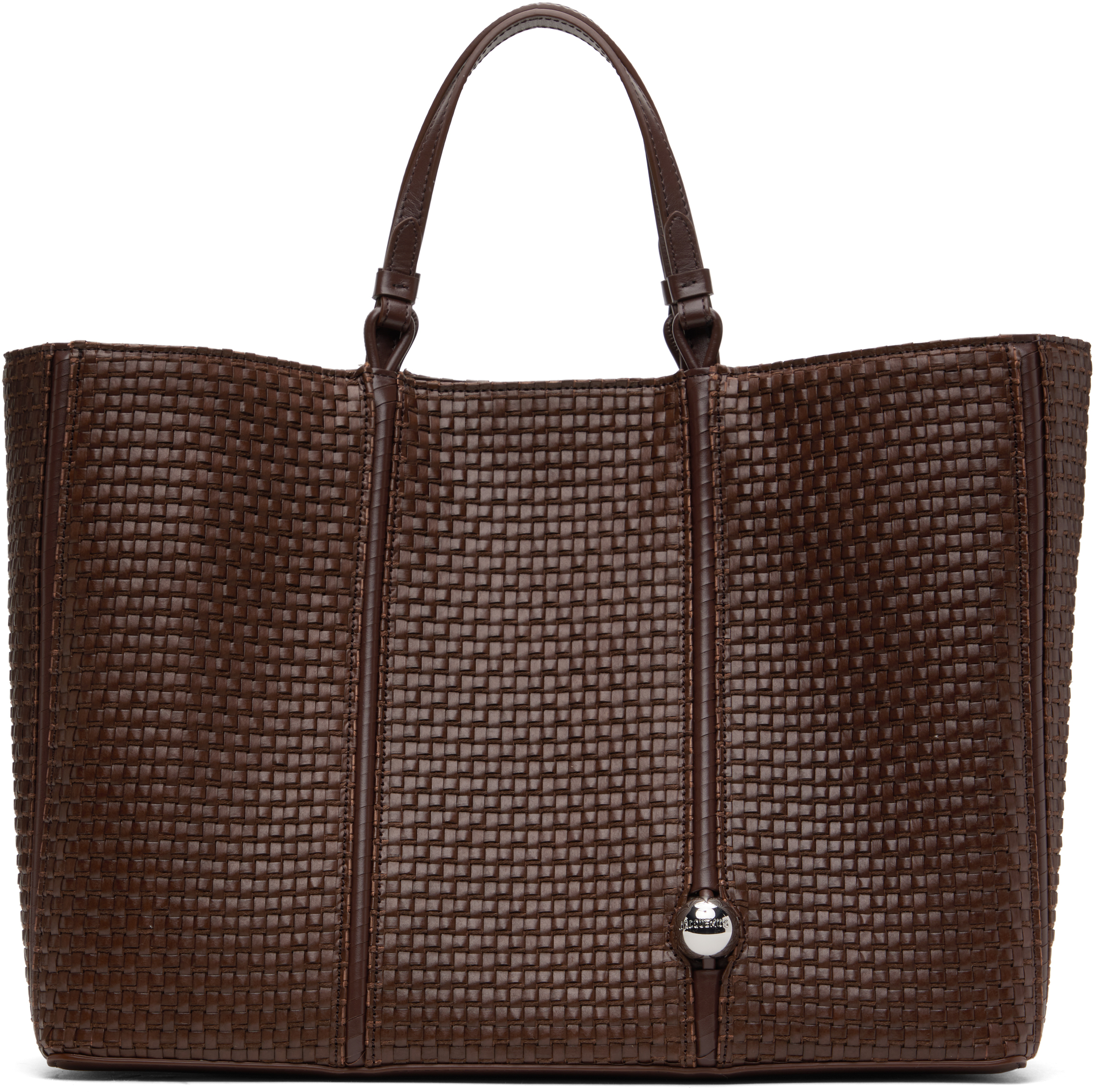 Jacquemus Brown La Croisière 'the Marino Horizontal Shopper' Tote