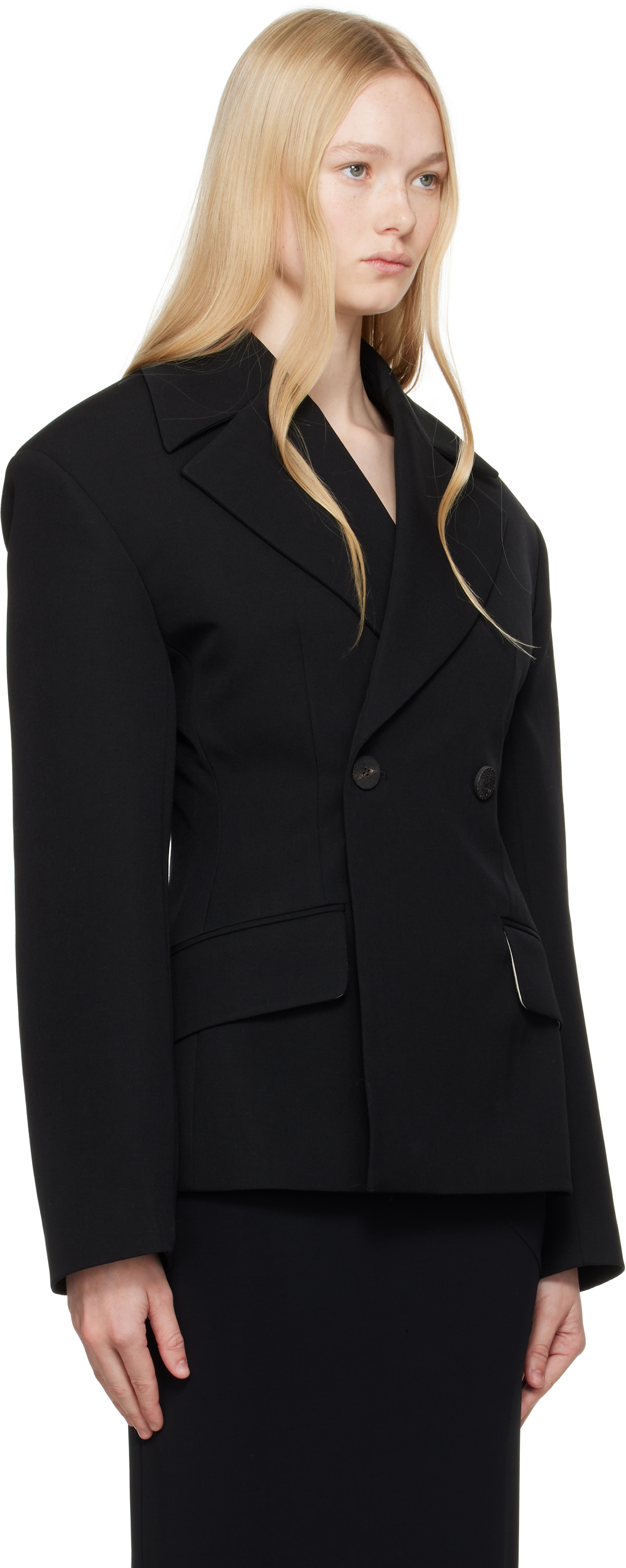 Jacquemus Black La Croisière 'the Norma' Blazer