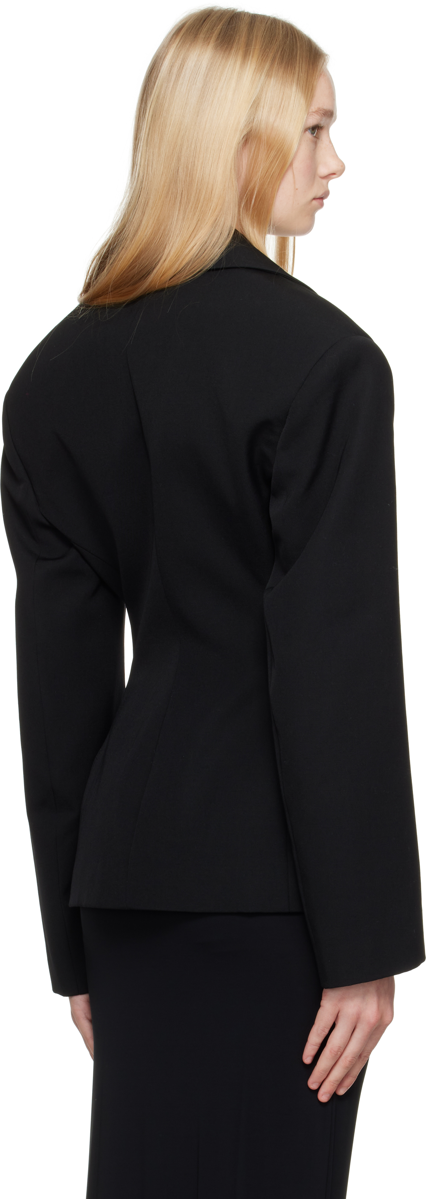 Jacquemus Black La Croisière 'the Norma' Blazer