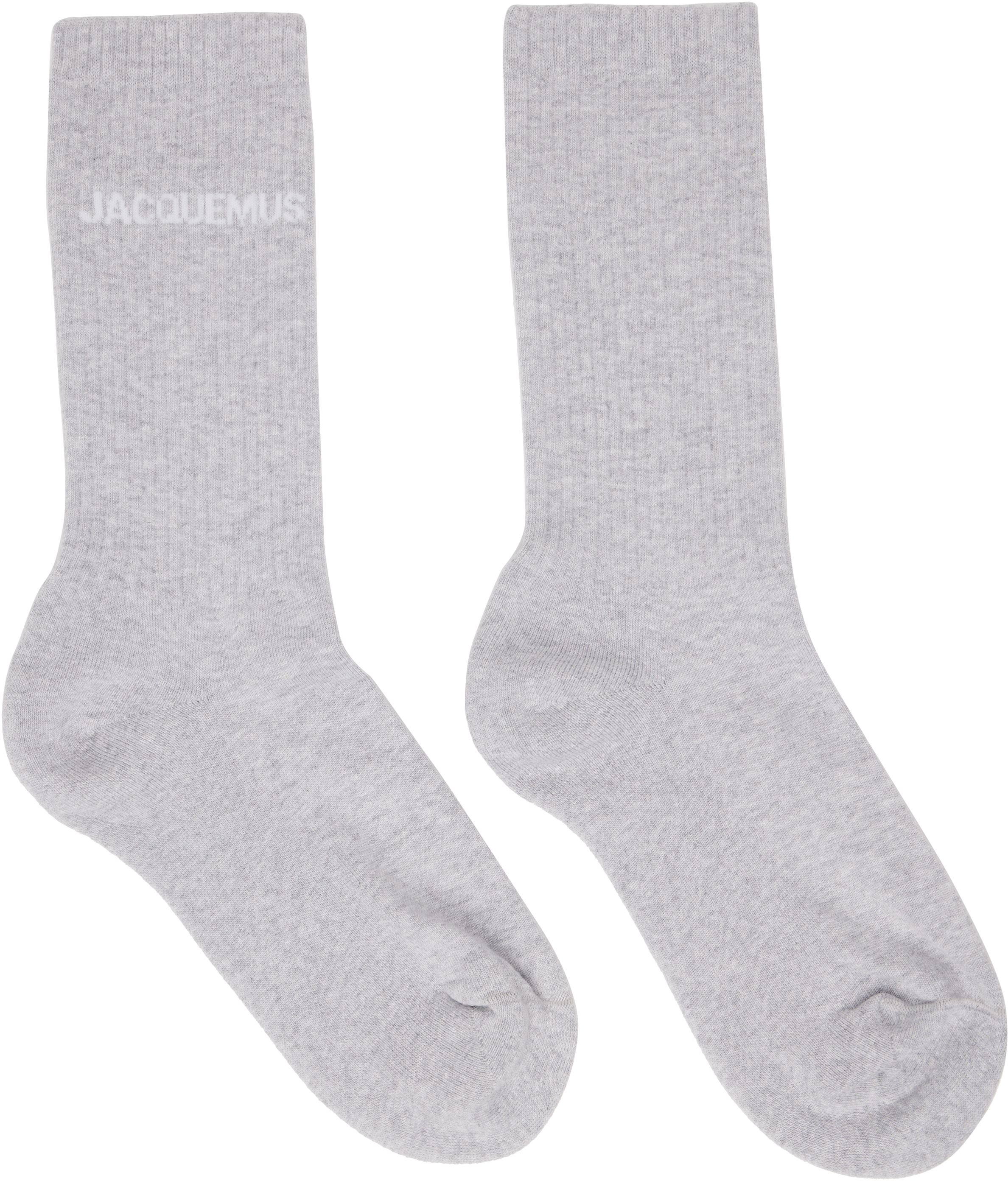 Gray 'The Jacquemus' Socks