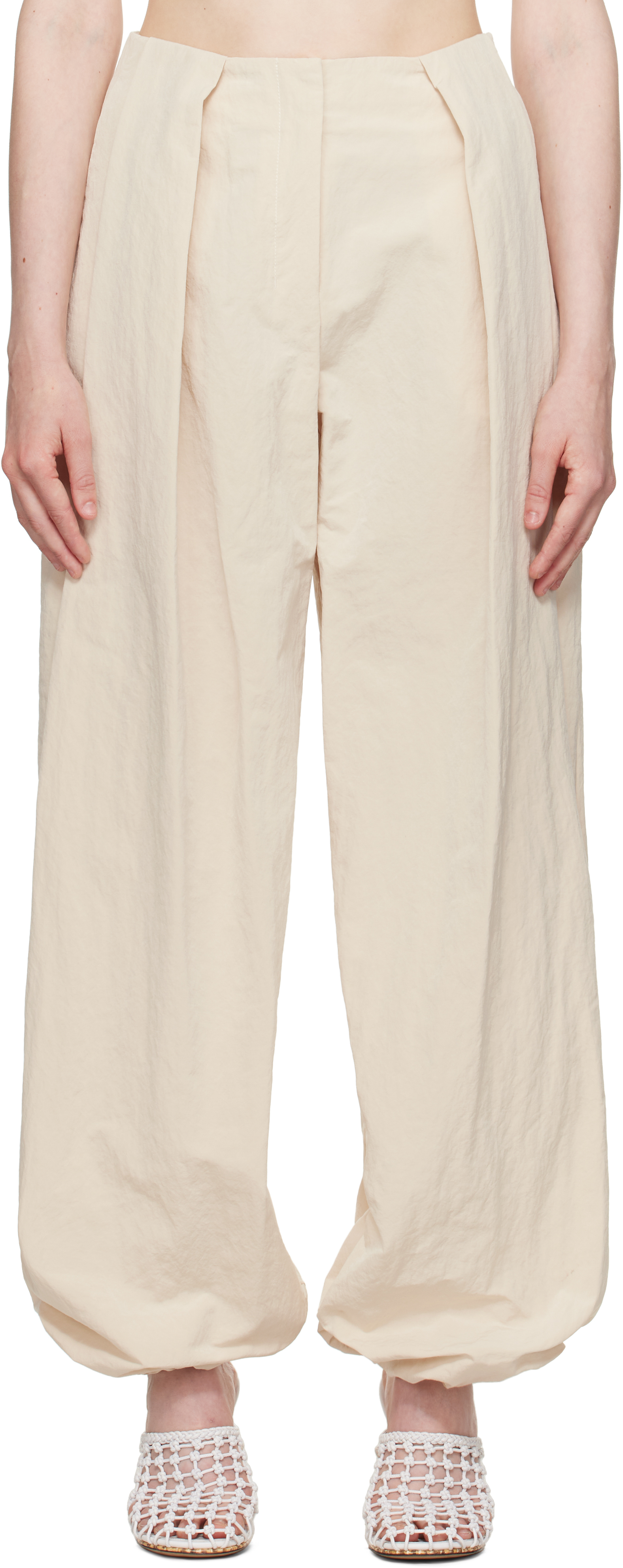 Jacquemus Off-white La Croisière 'the Melao' Trousers