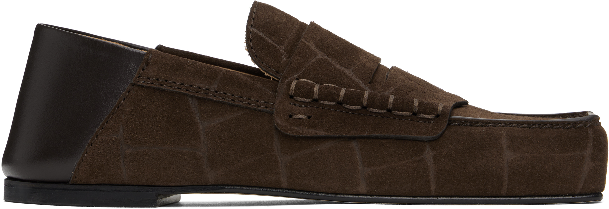 Brown 'The Carré' Loafers