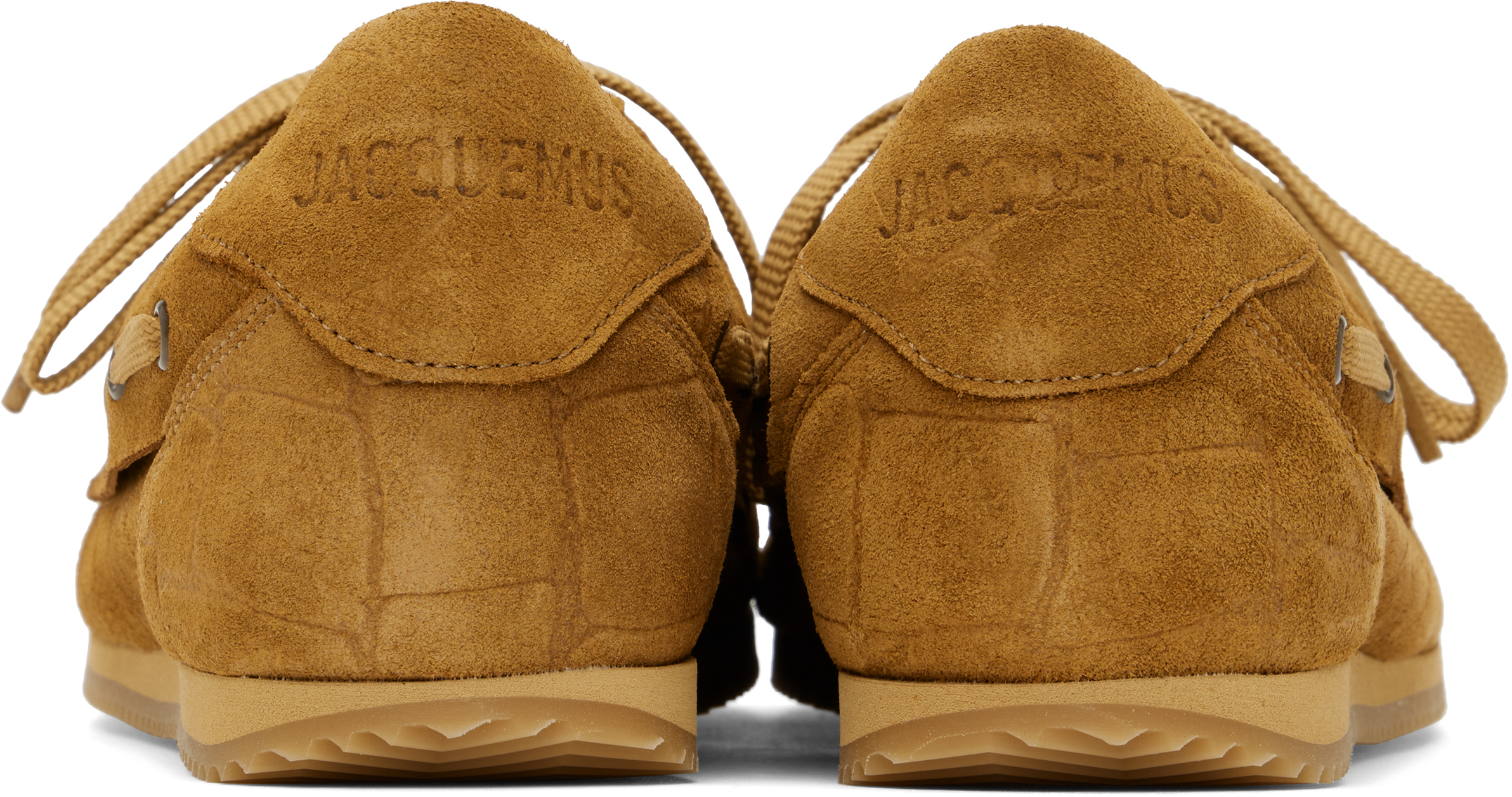 Jacquemus Tan La Croisière 'the Batto' Loafers