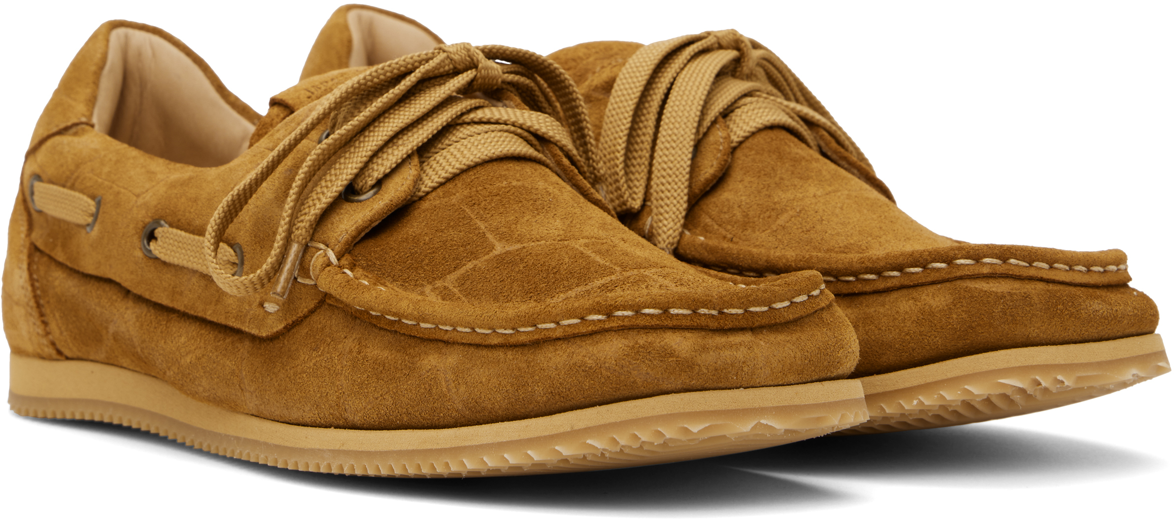 Jacquemus Tan La Croisière 'the Batto' Loafers