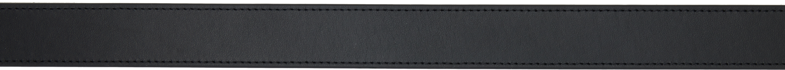 Jacquemus Black 'the Bambino' Belt In 990 Black