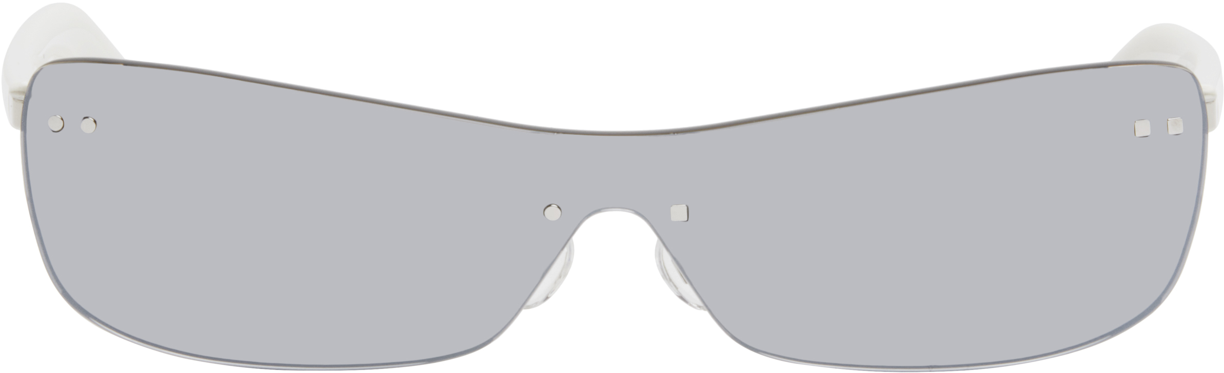 【関税込み】JACQUEMUS ホワイト Les Lunettes Gala サングラス Jacquemus - Sunglasses - Les Lunettes Gala - White - Luxury