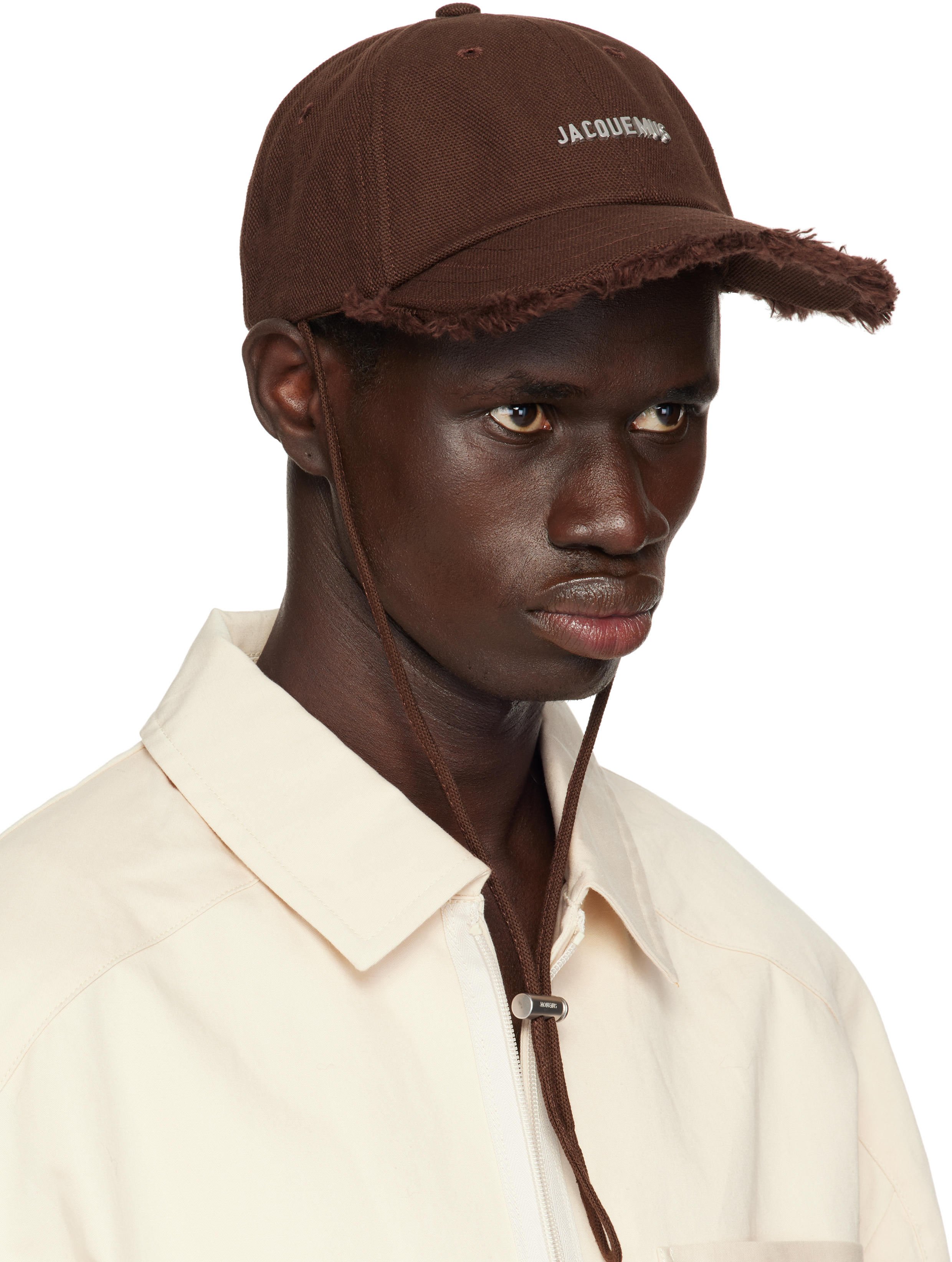 Jacquemus Brown 'the Artichaut' Cap In 850 Brown
